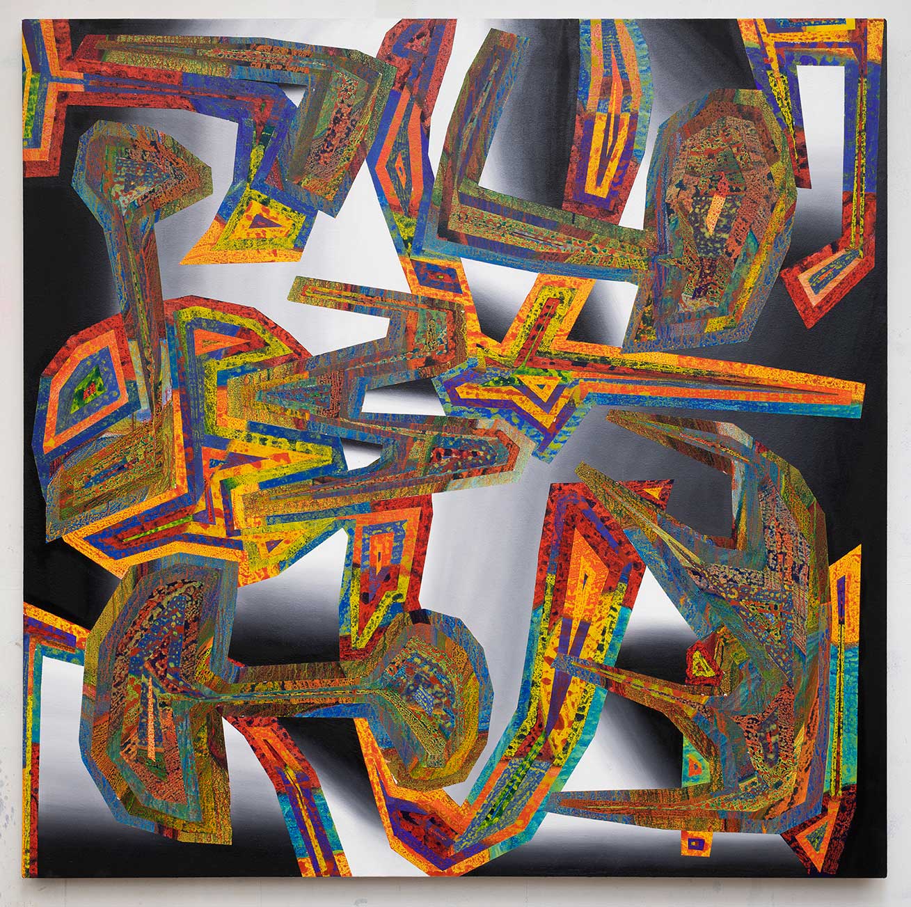 Abstract paintings and artwork from 2019 collection by Zack Goulet