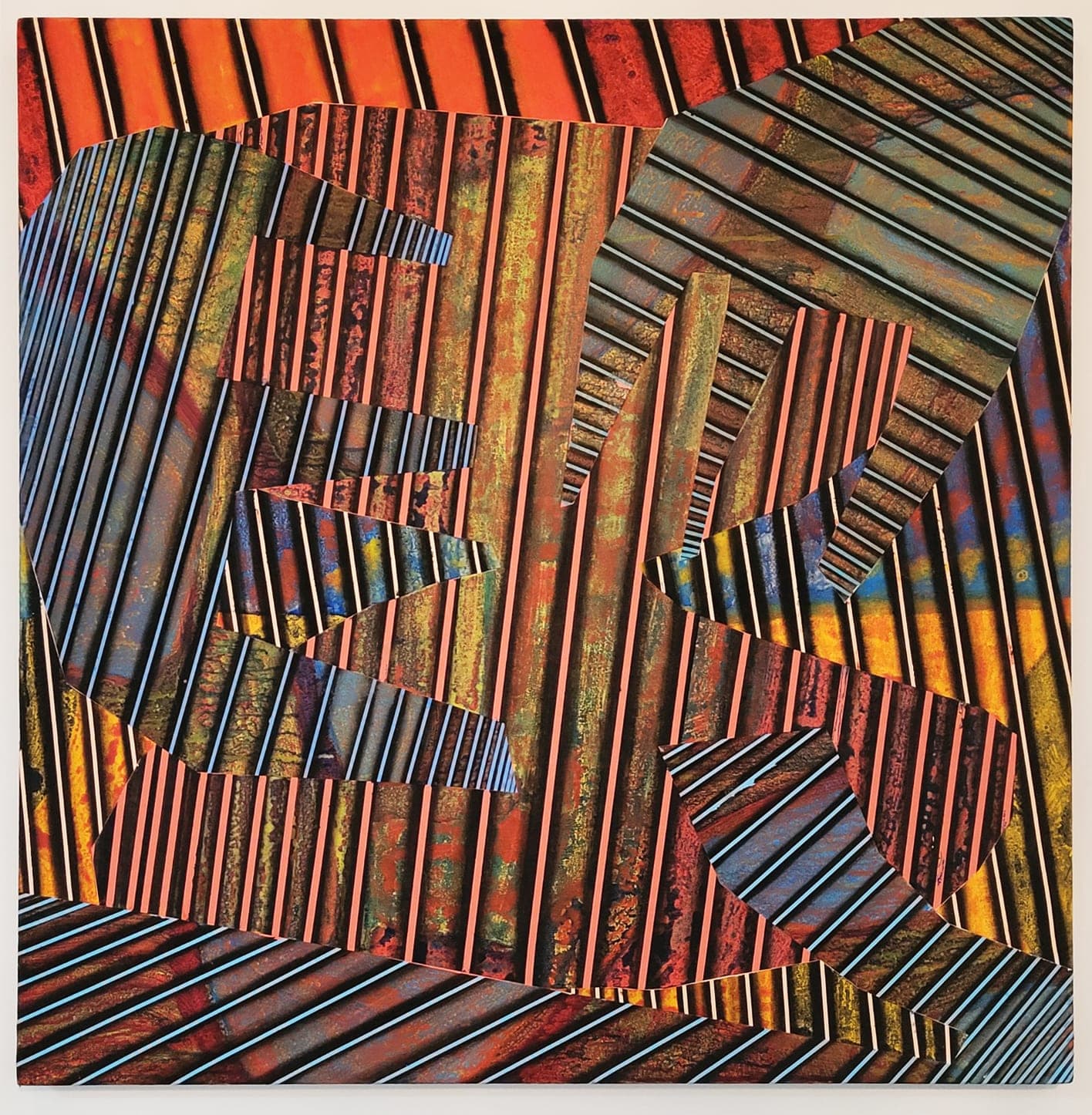 Abstract painting by Zack Goulet