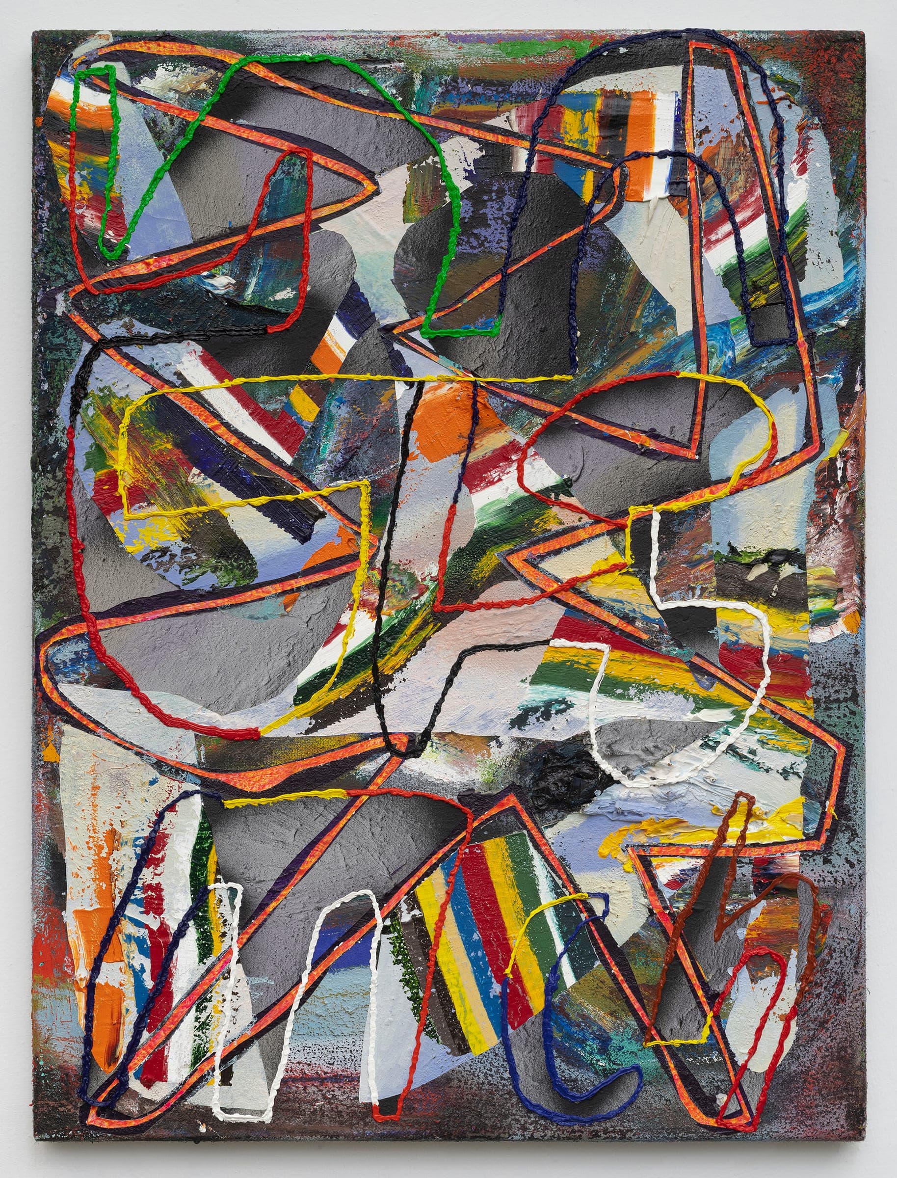 Abstract painting by Zack Goulet