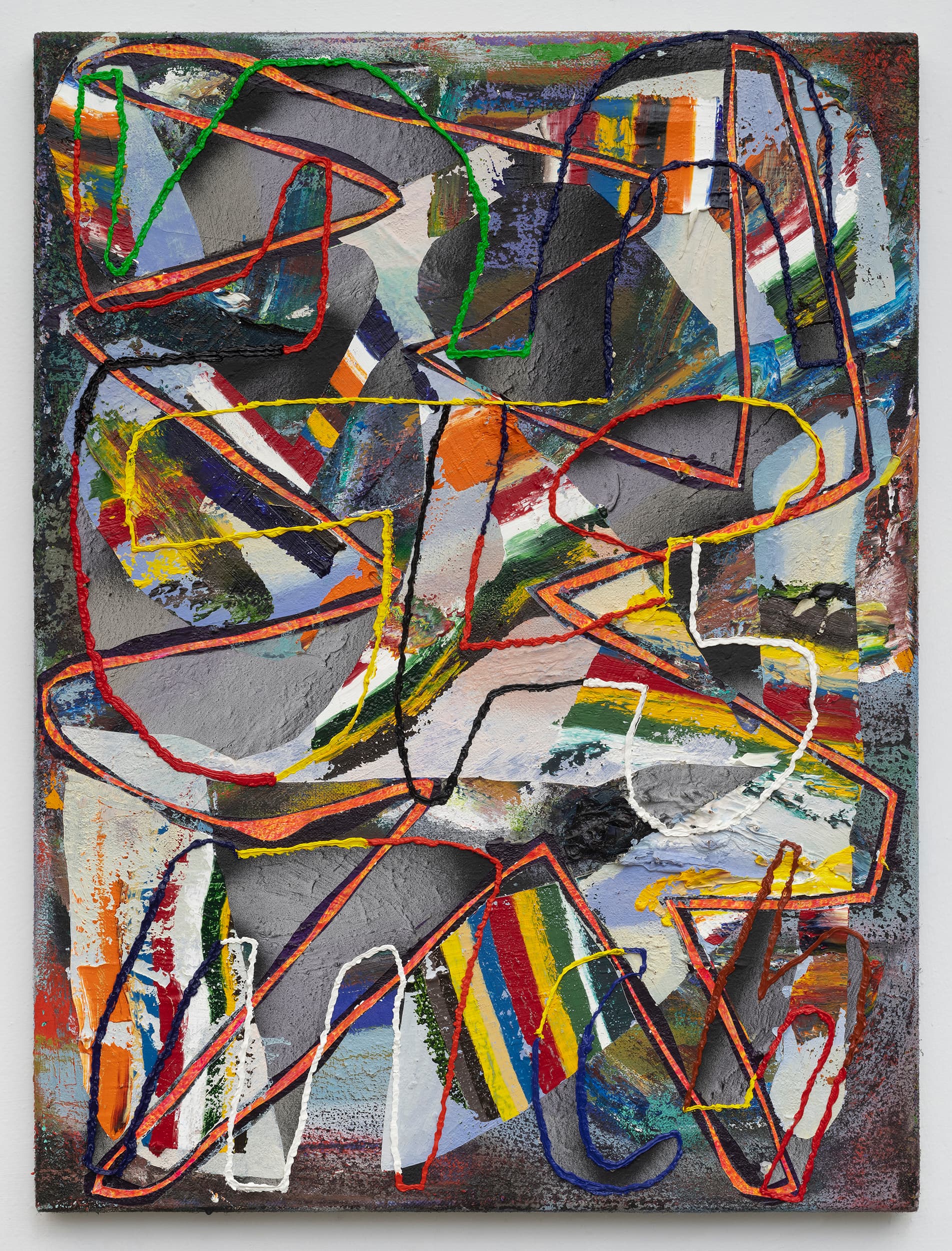 Abstract painting by Zack Goulet