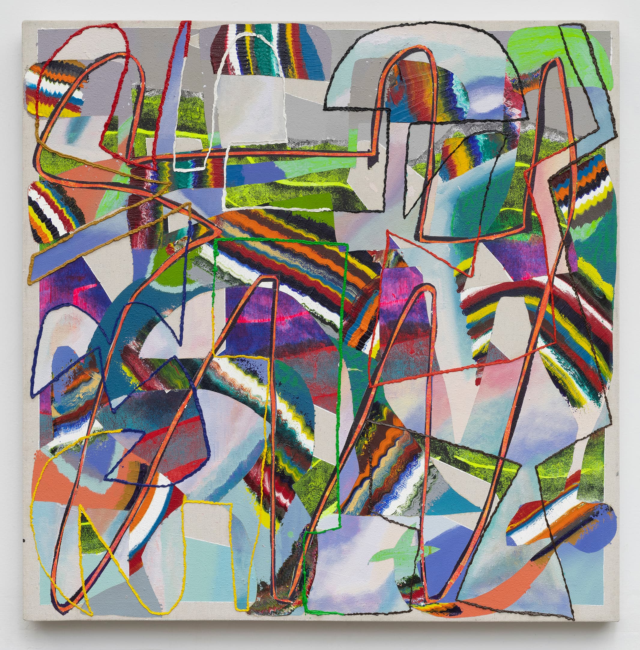 Abstract paintings and artwork from 2020 collection by Zack Goulet