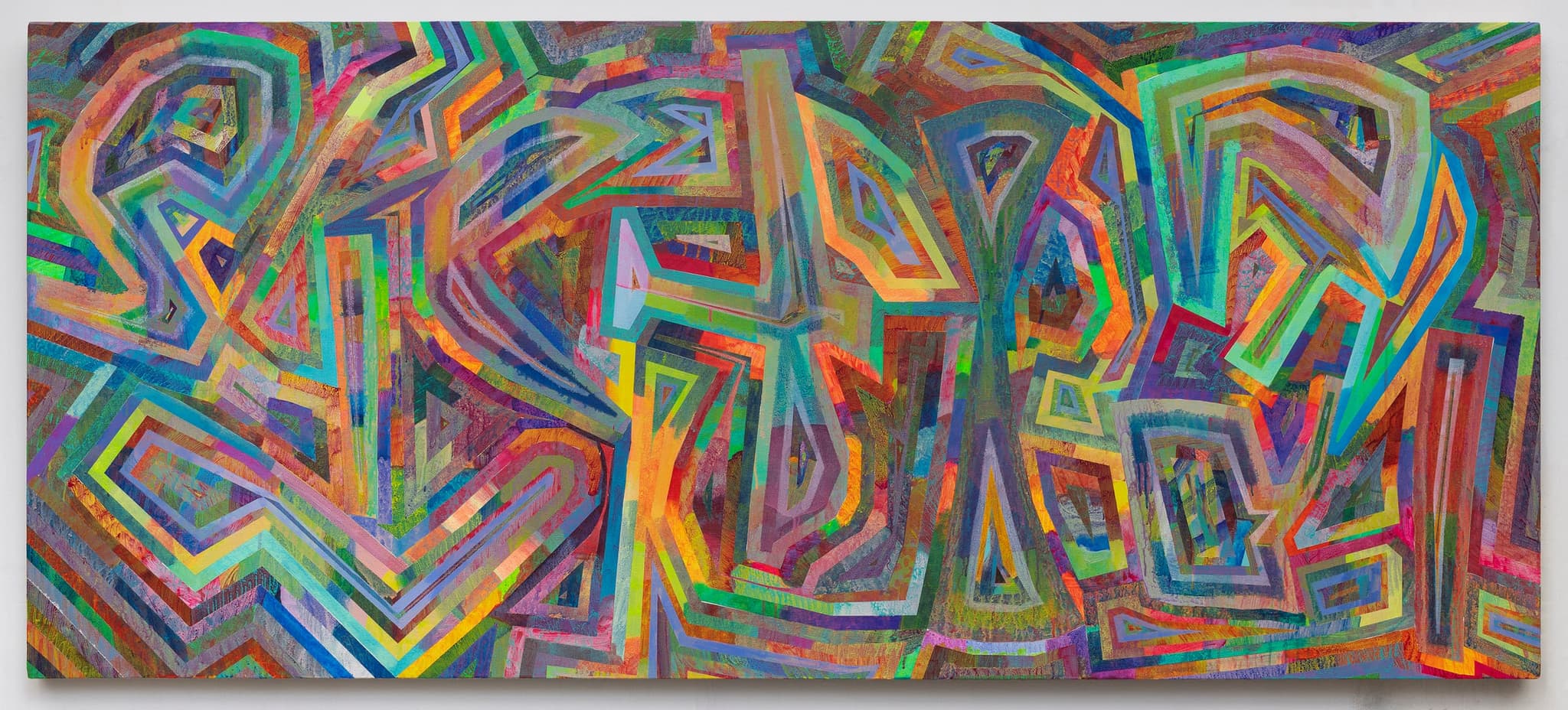Abstract painting by Zack Goulet