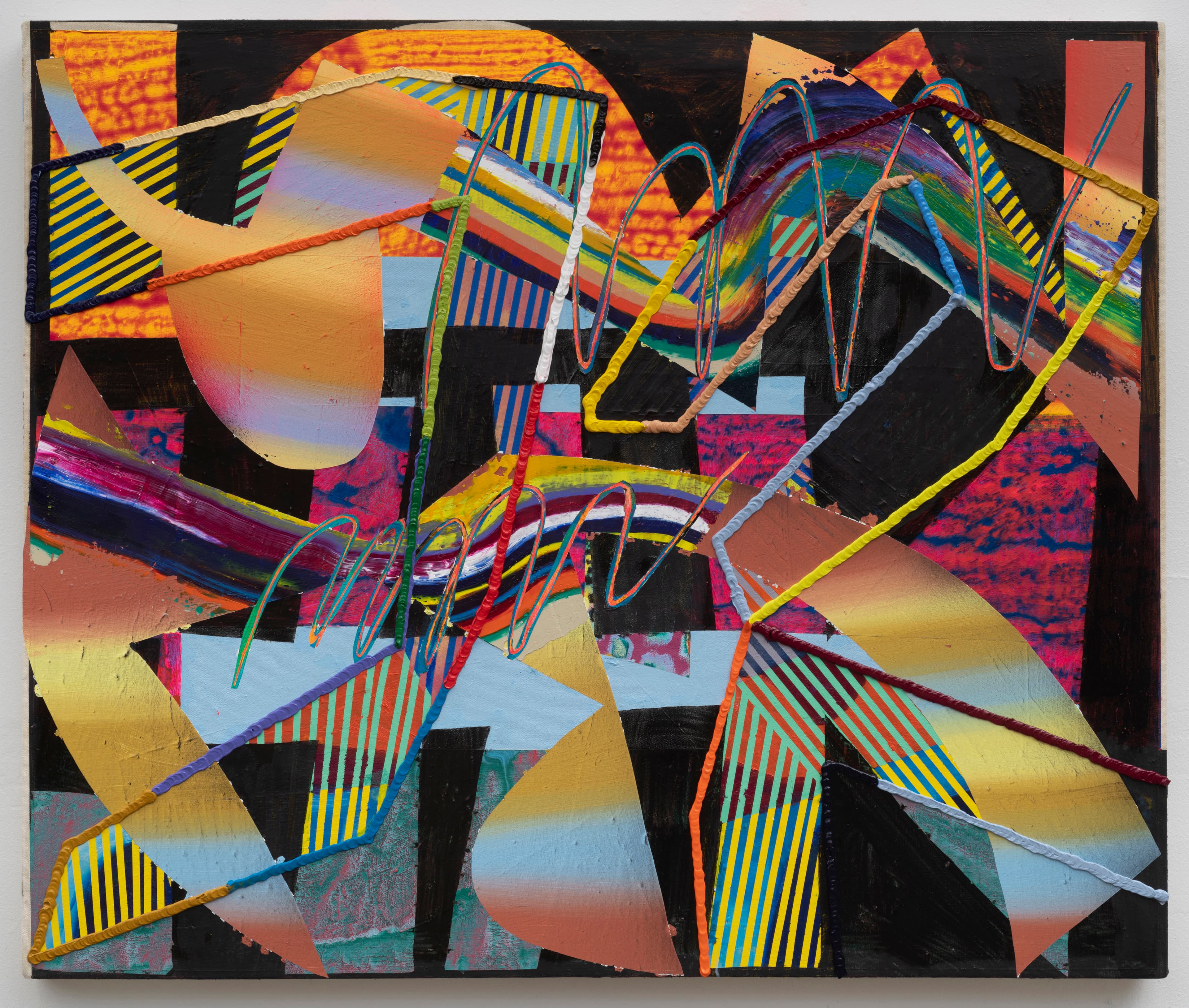 Abstract paintings and artwork from 2021 collection by Zack Goulet