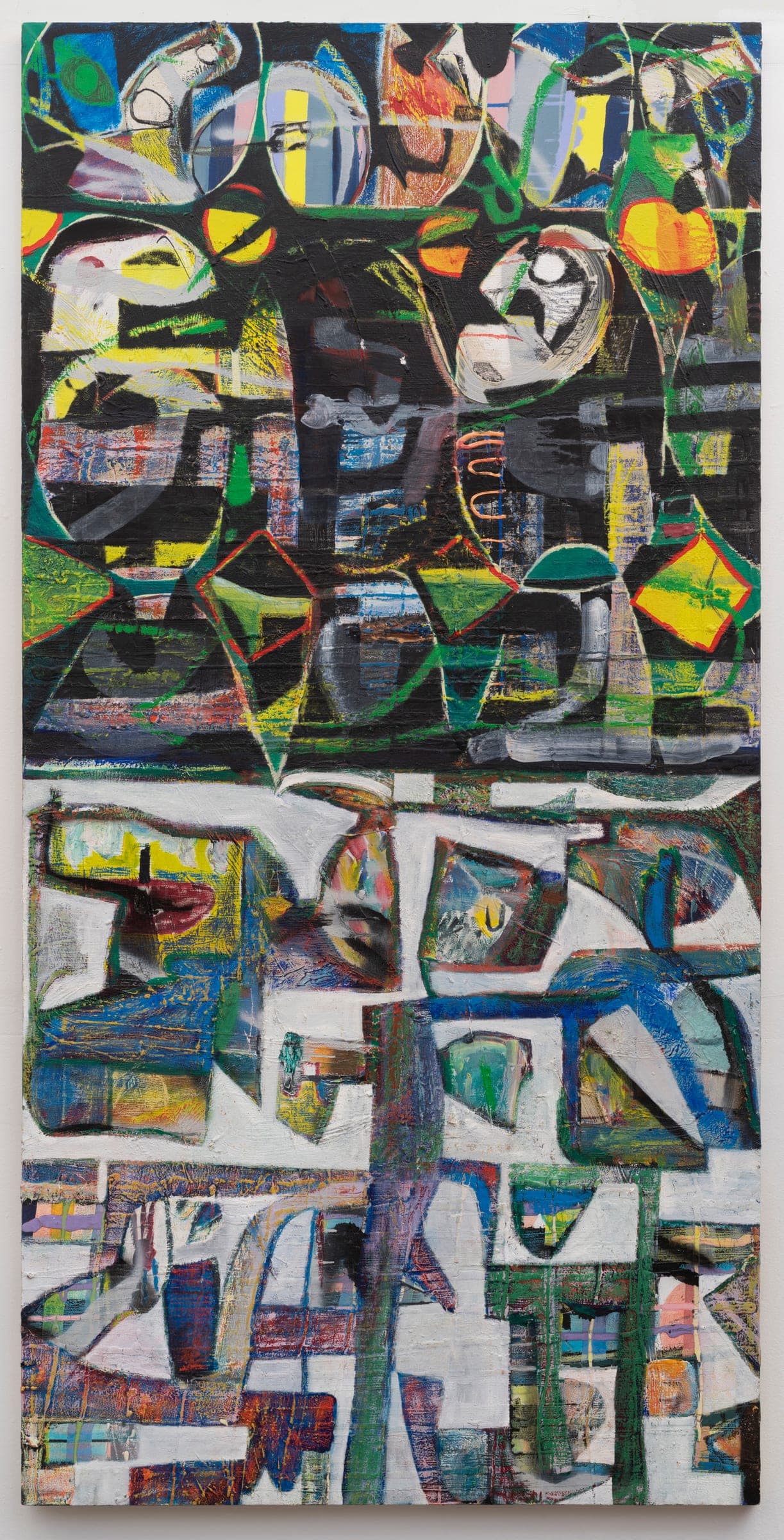 Abstract painting by Zack Goulet