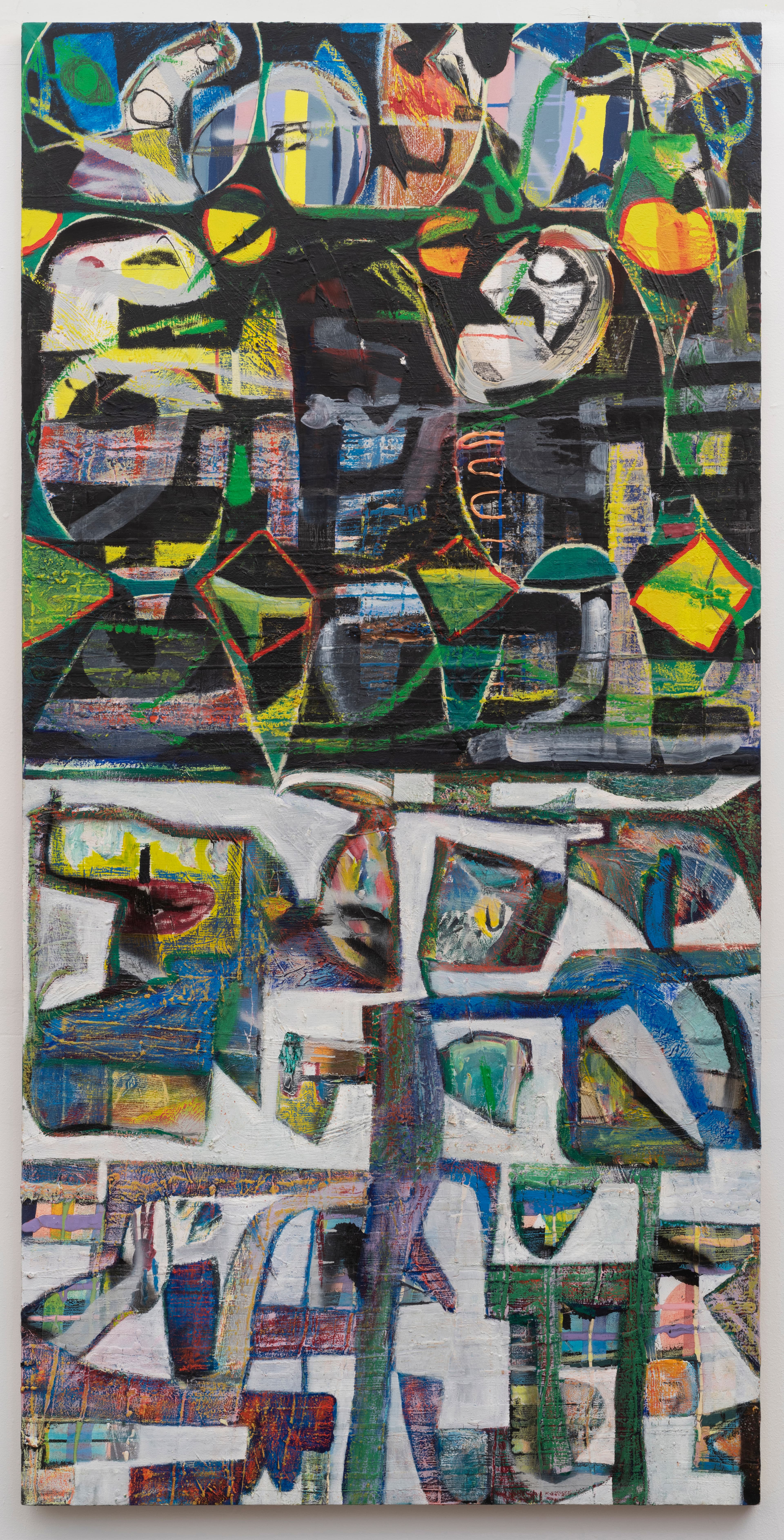 Abstract paintings and artwork from 2021 collection by Zack Goulet
