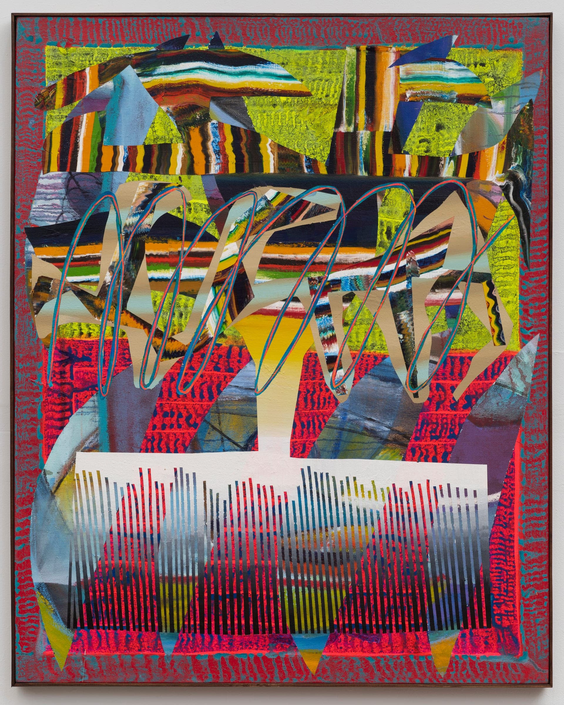 Abstract painting by Zack Goulet
