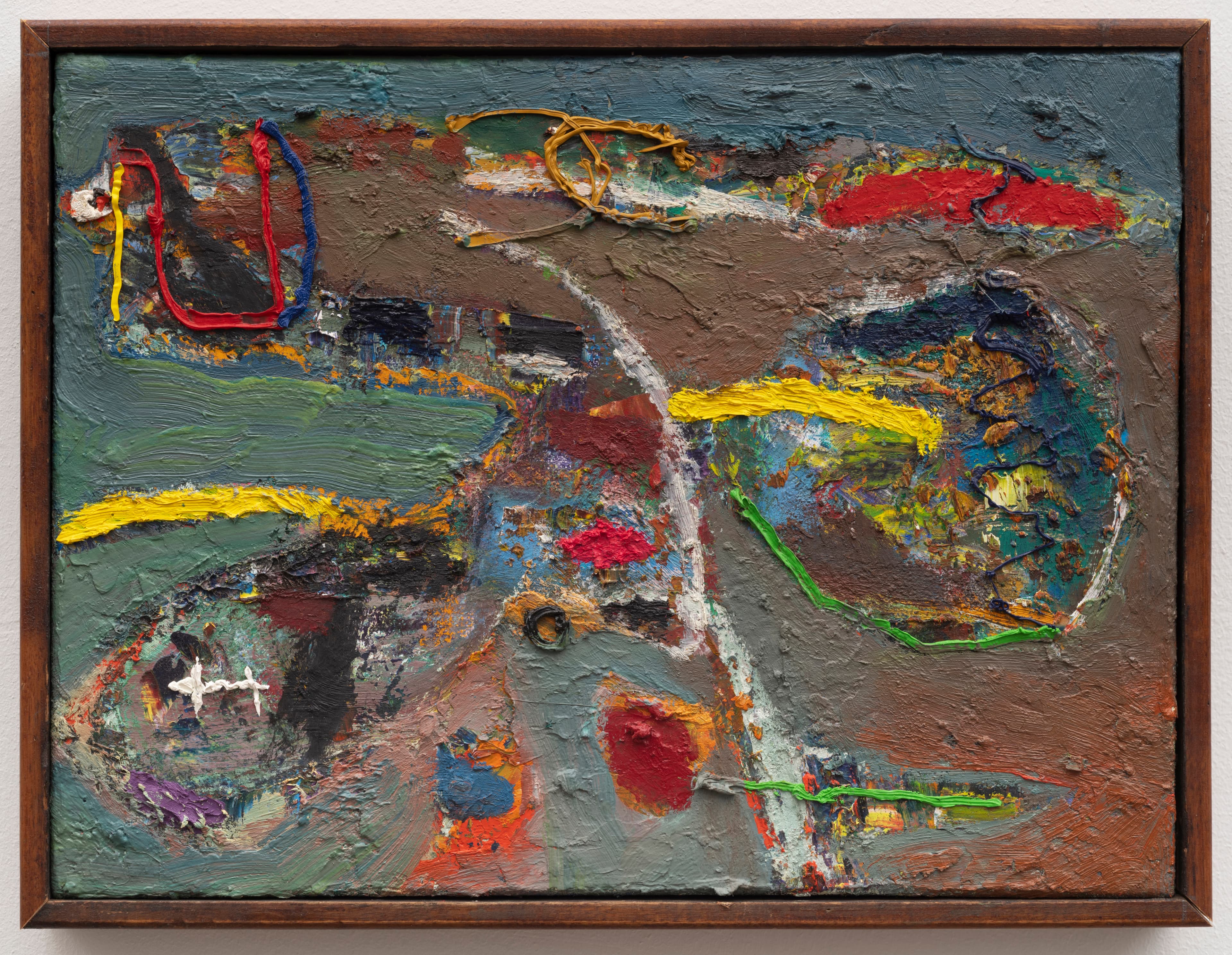 Abstract painting by Zack Goulet