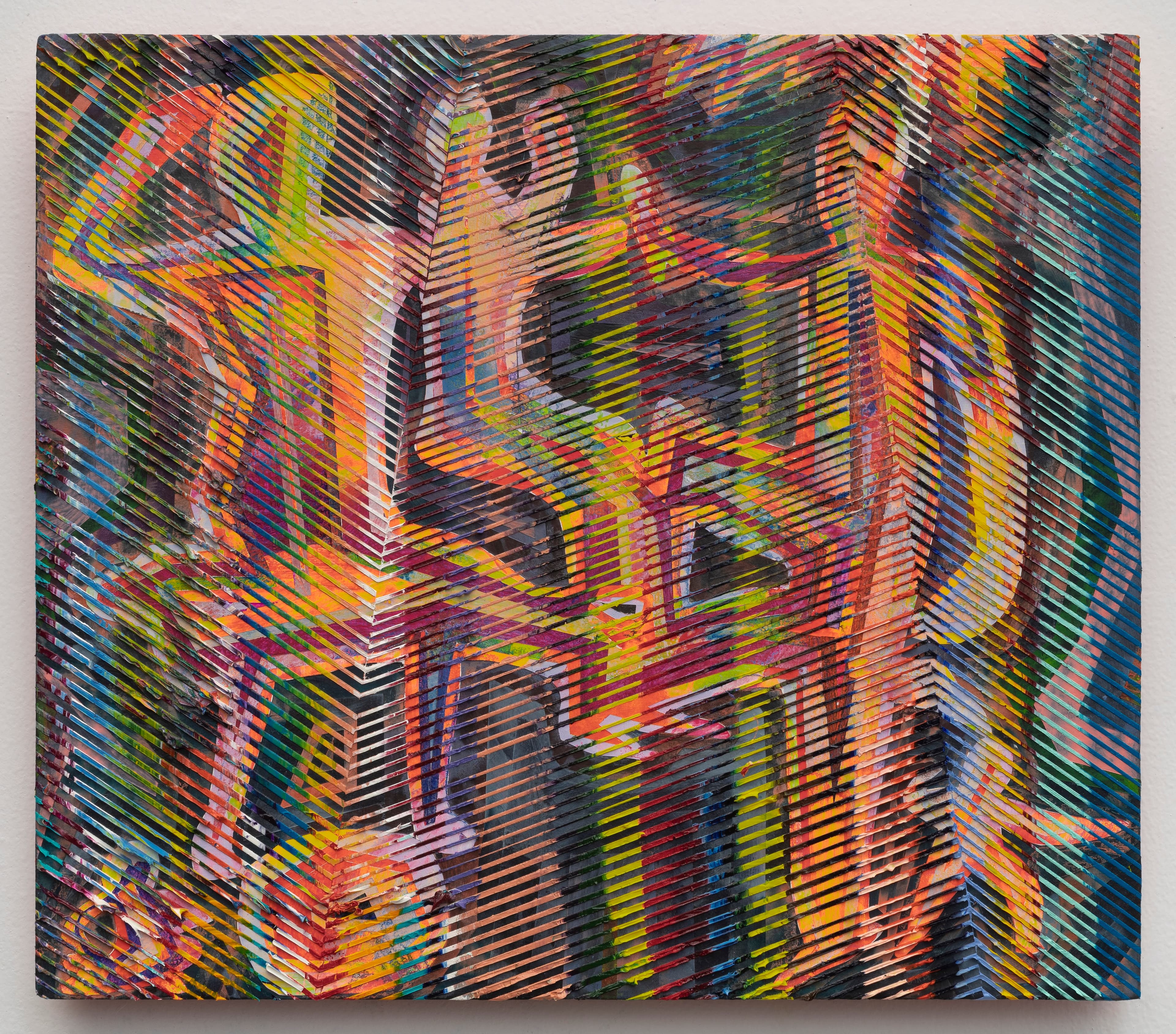 Abstract paintings and artwork from 2022 collection by Zack Goulet