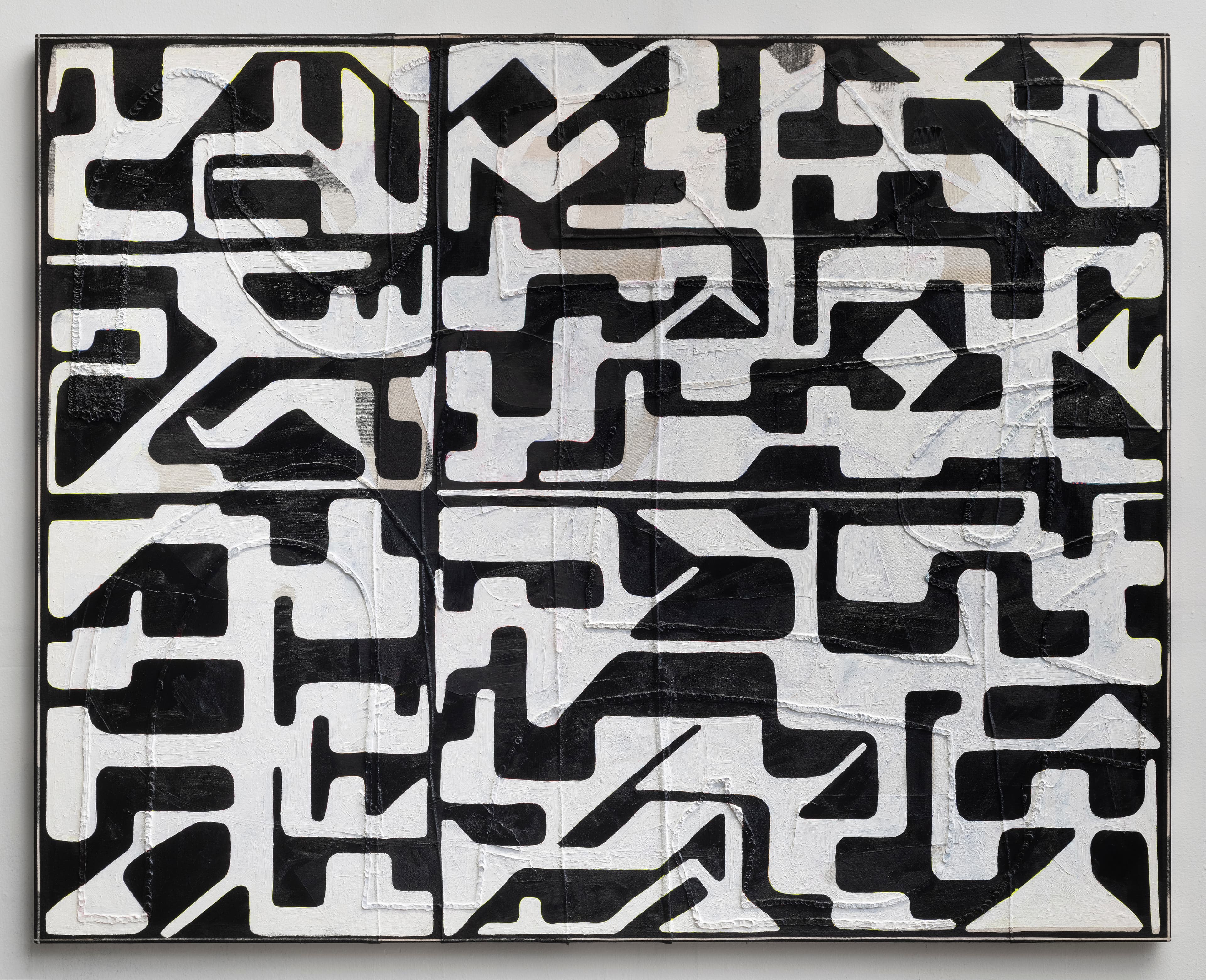 Abstract painting by Zack Goulet