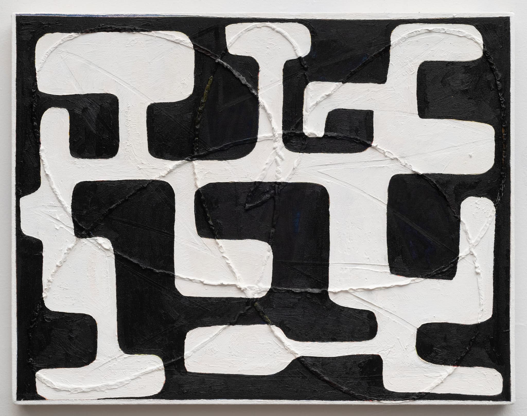 Abstract painting by Zack Goulet