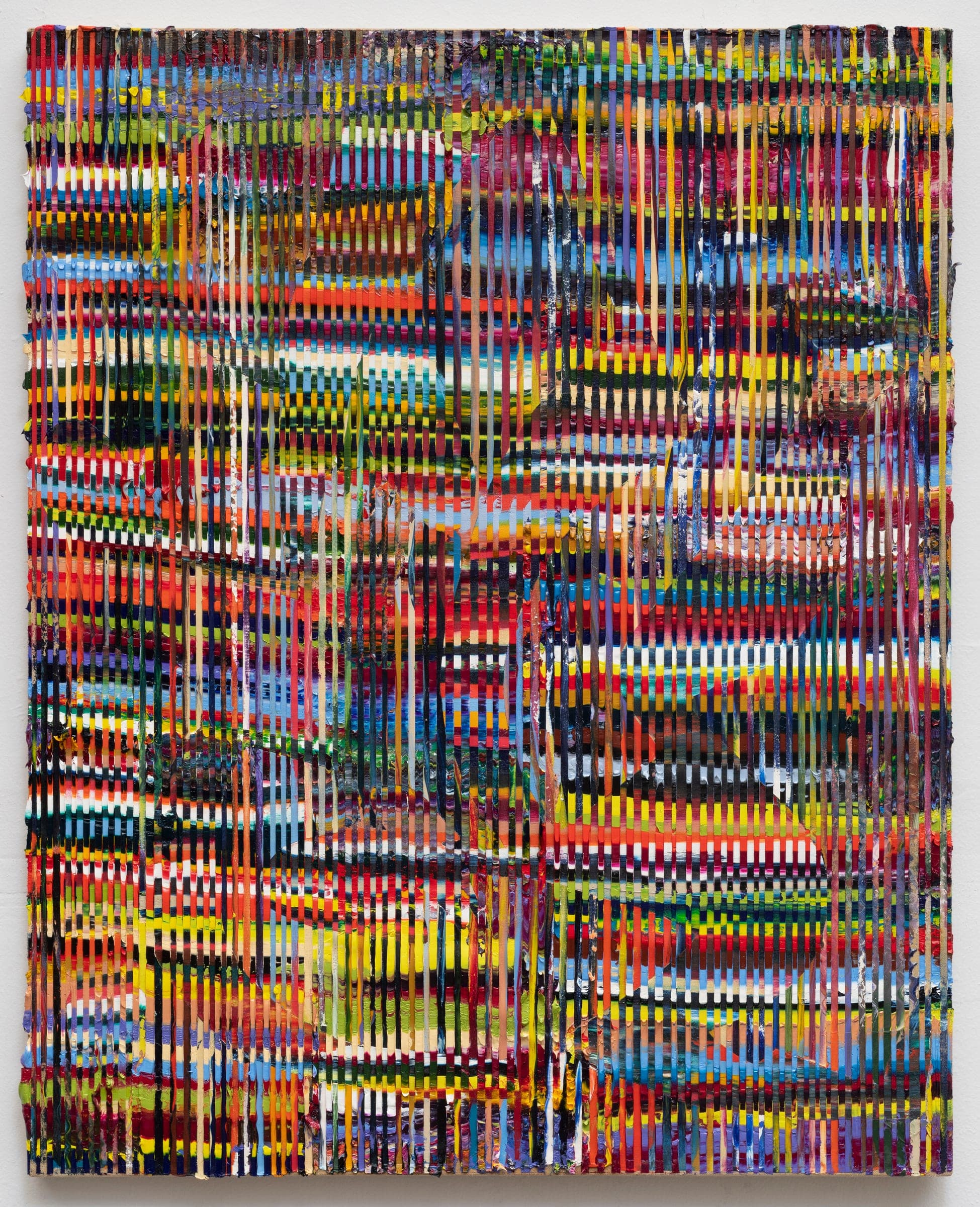 Abstract painting by Zack Goulet