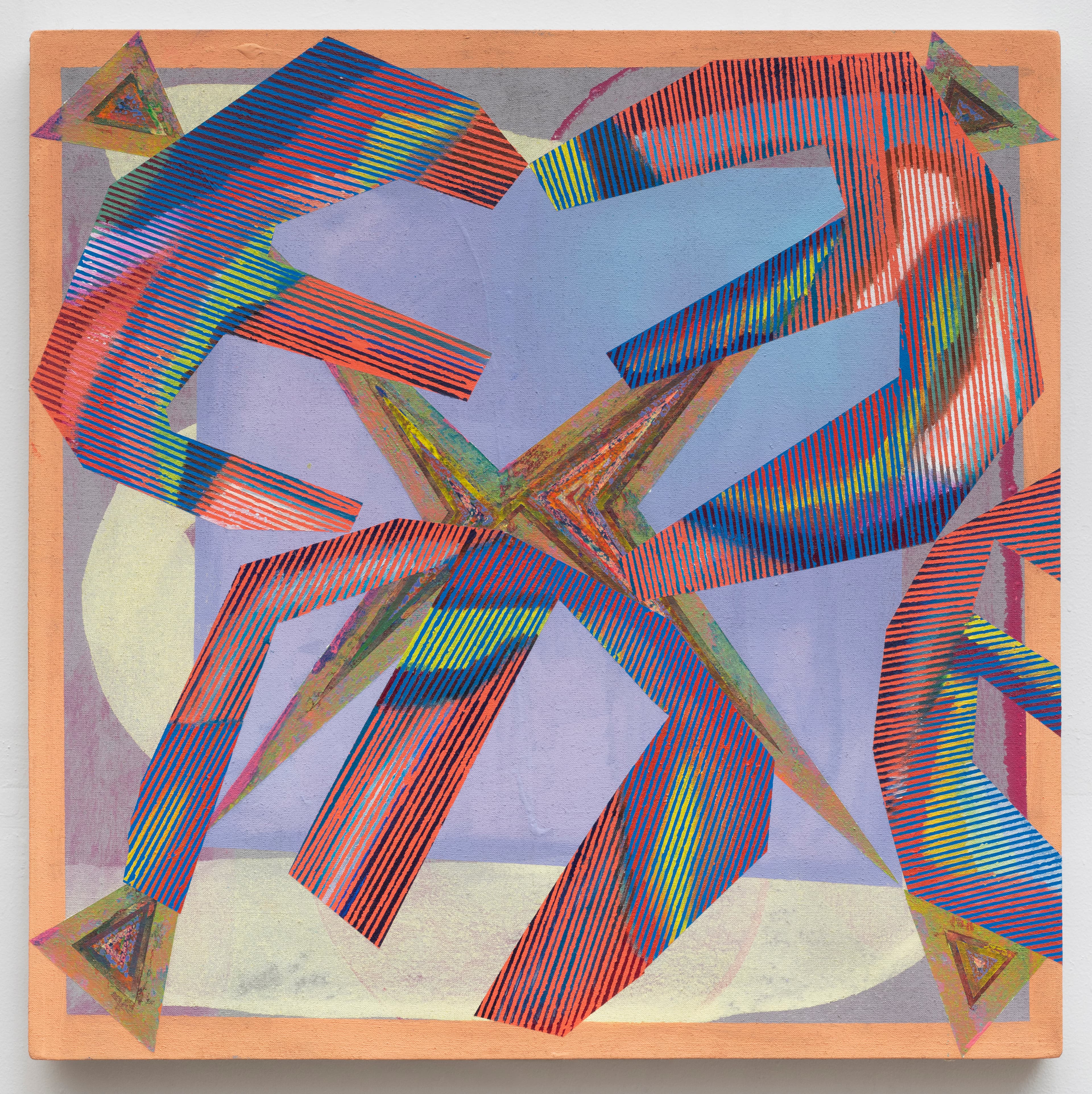 Abstract painting by Zack Goulet