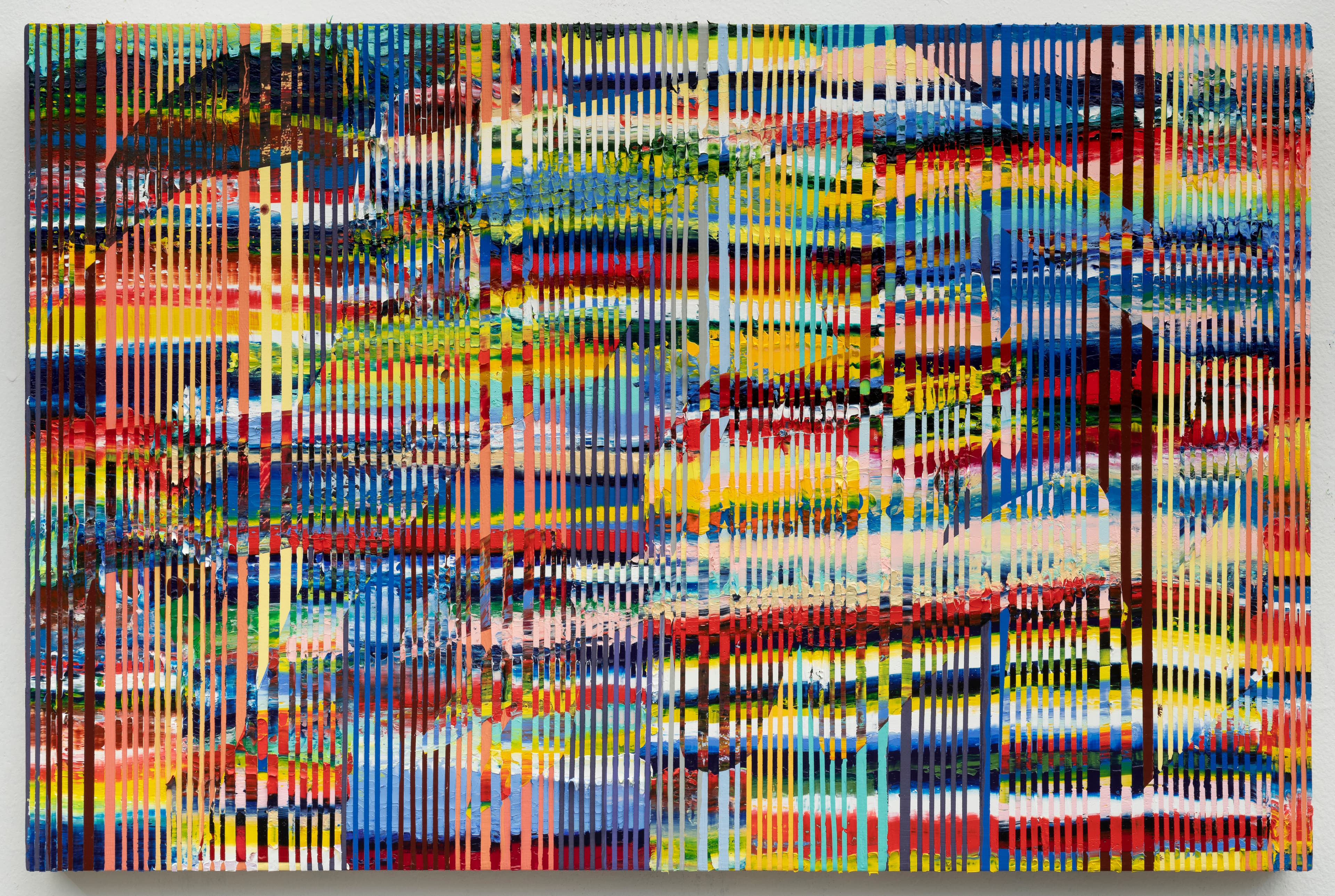 Abstract painting by Zack Goulet