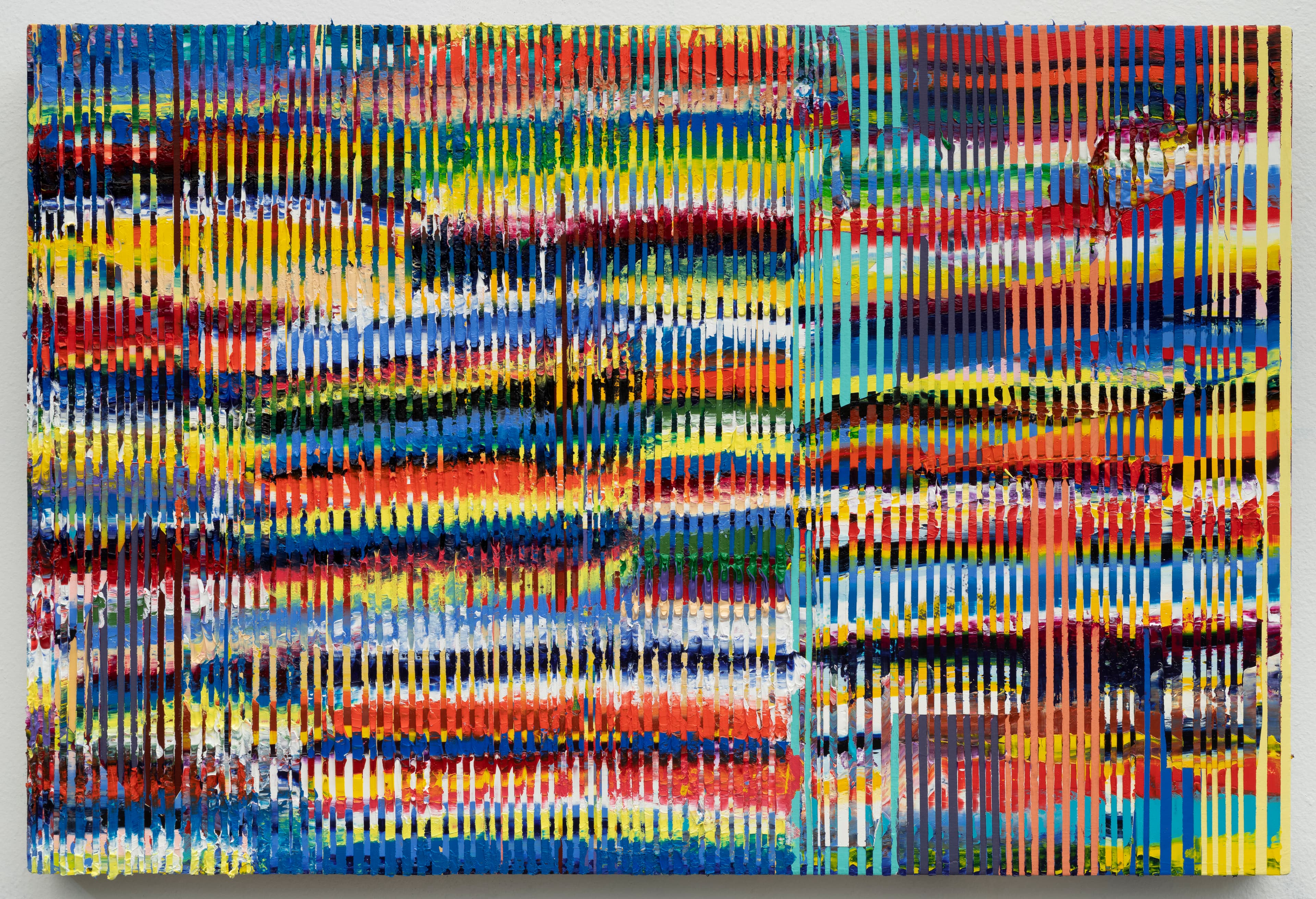 Abstract painting by Zack Goulet