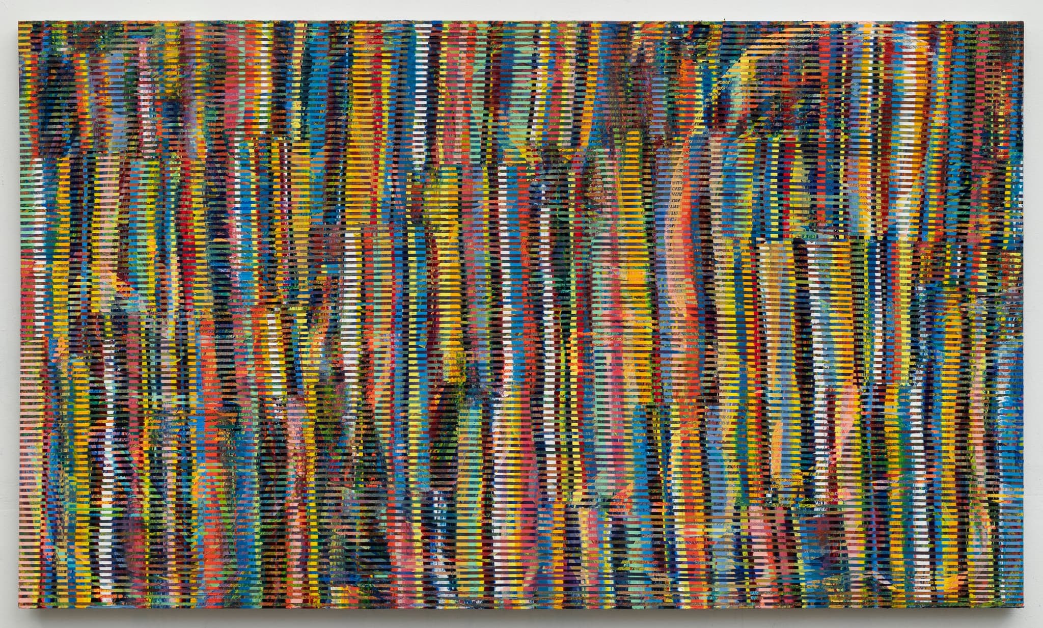 Abstract painting by Zack Goulet