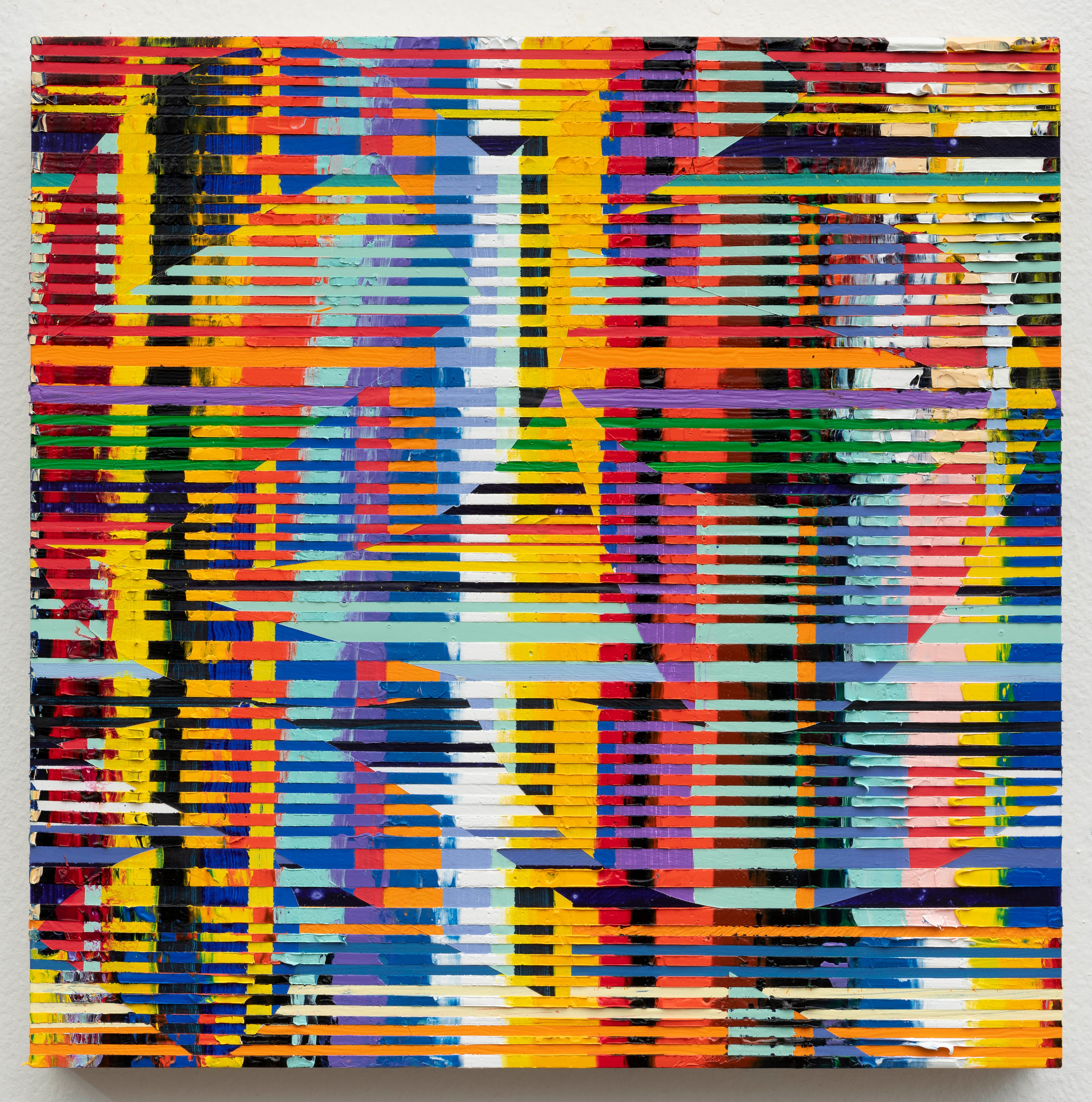 Abstract painting by Zack Goulet