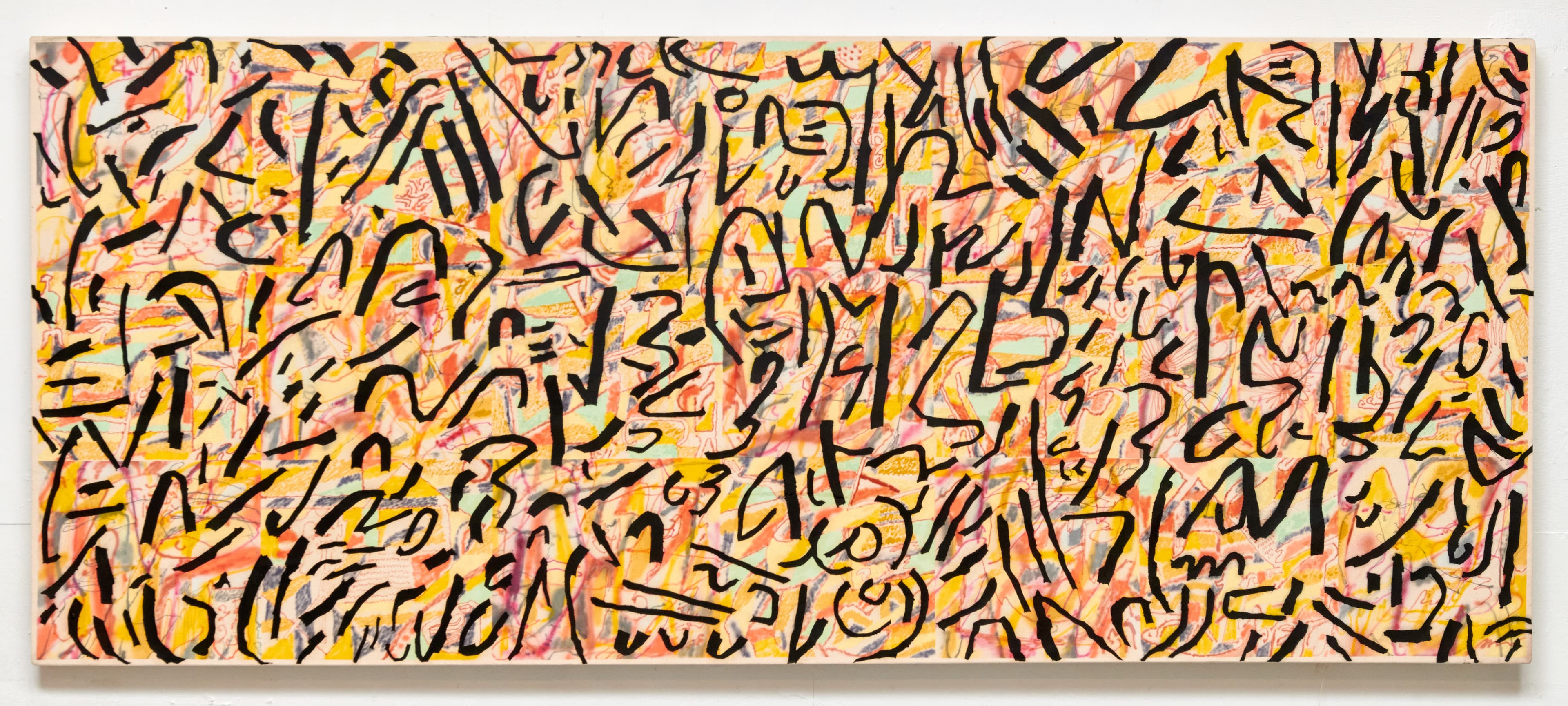 Abstract painting by Zack Goulet