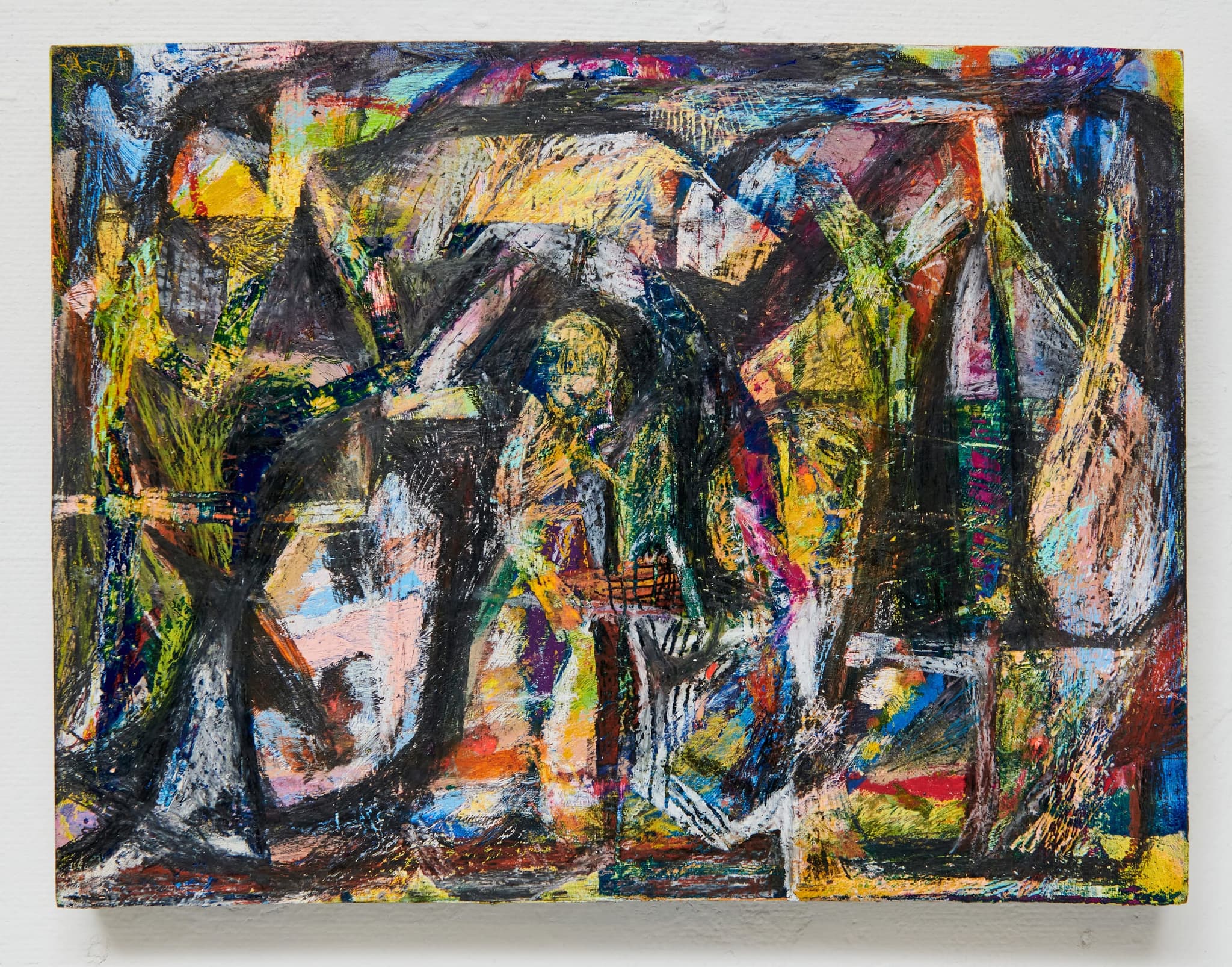 Abstract painting by Zack Goulet