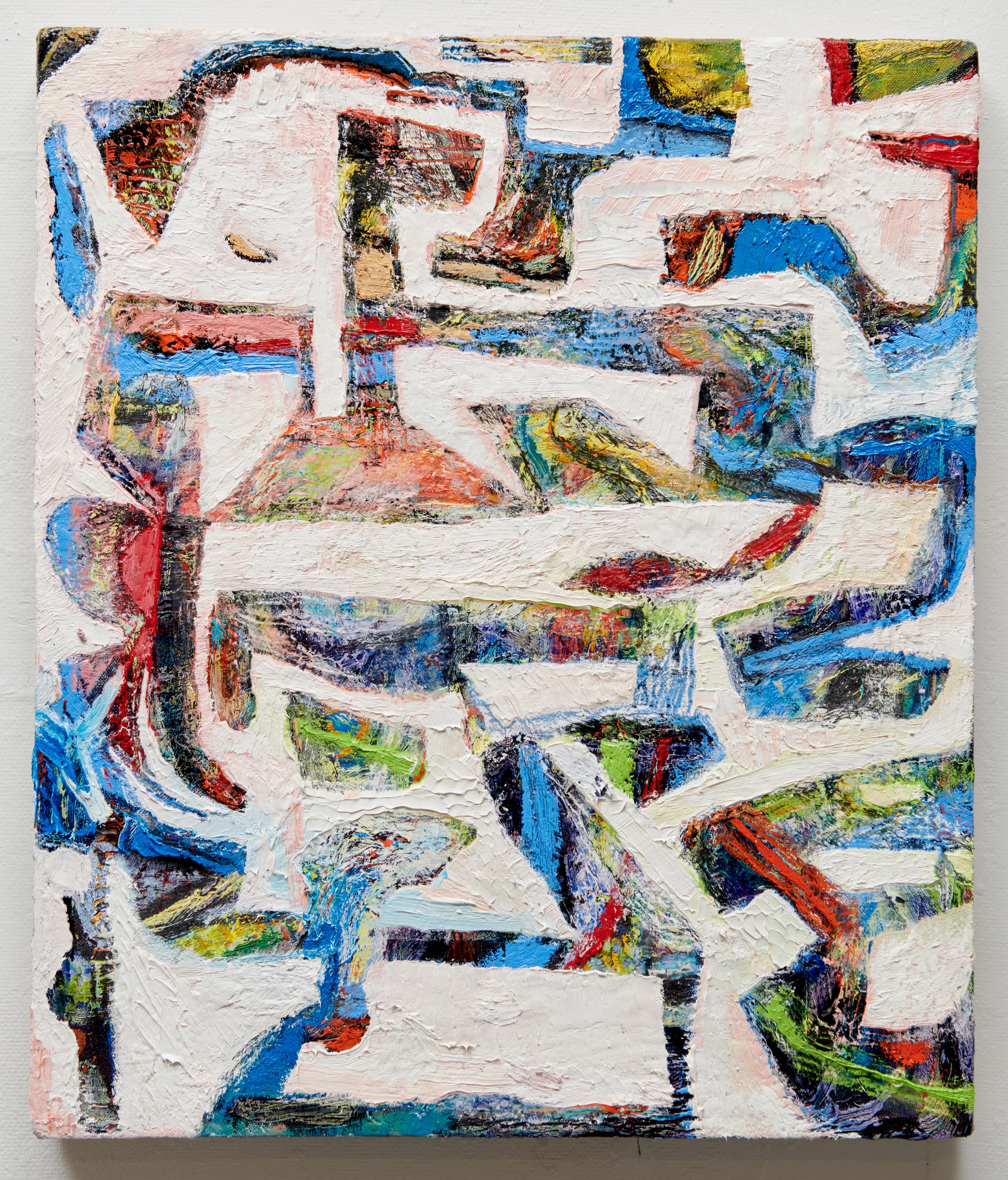 Abstract painting by Zack Goulet