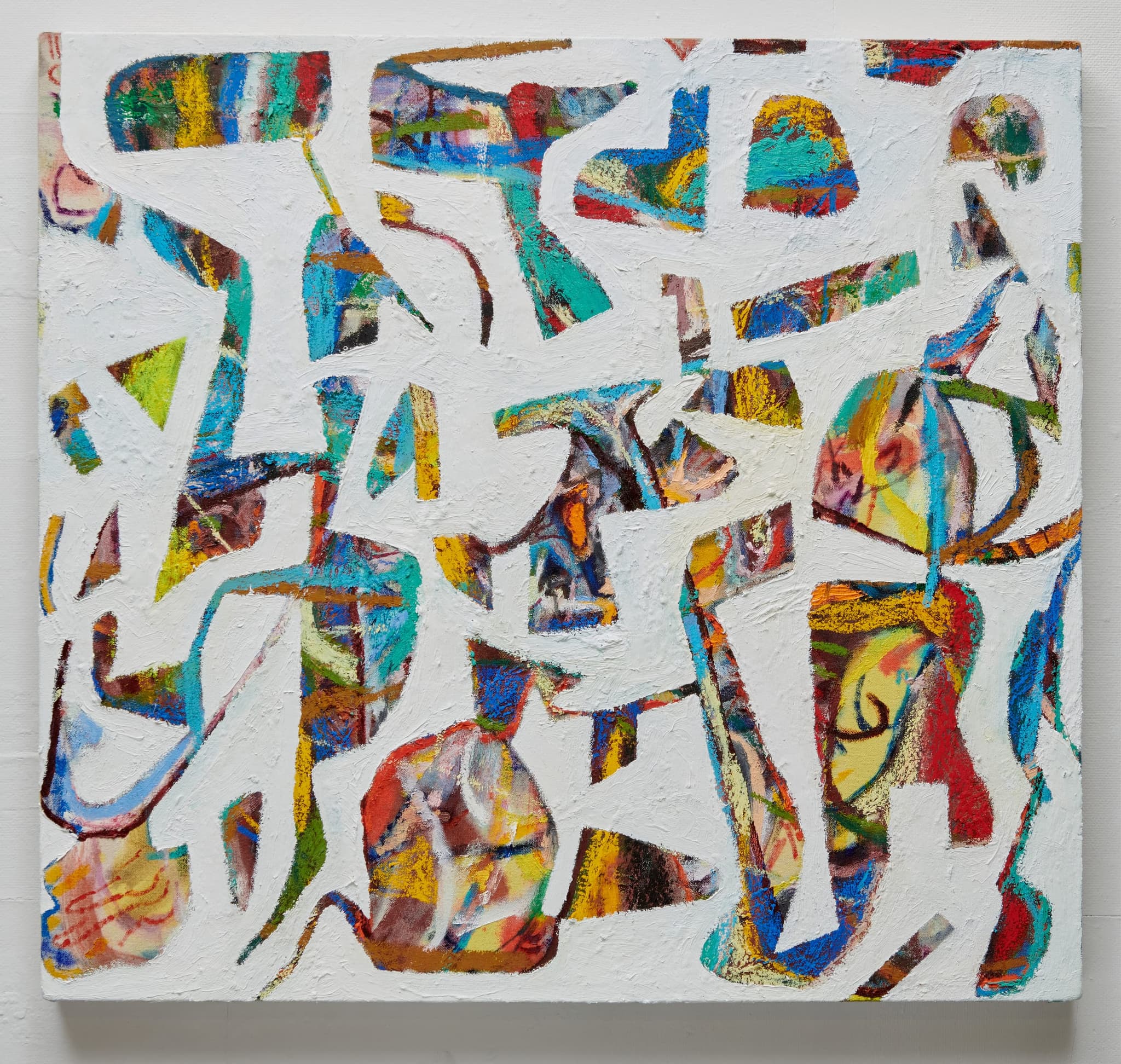 Abstract painting by Zack Goulet