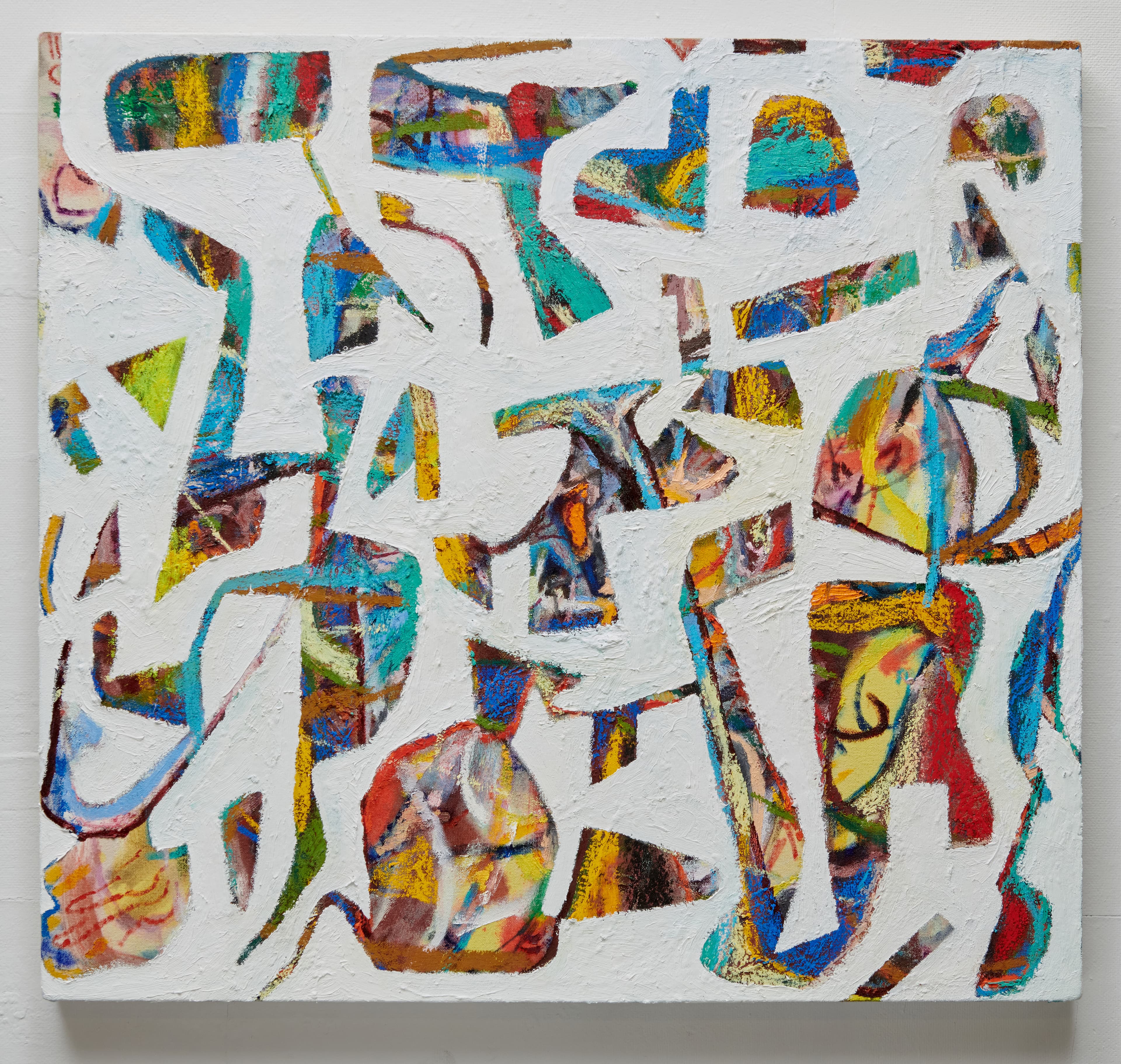 Abstract painting by Zack Goulet