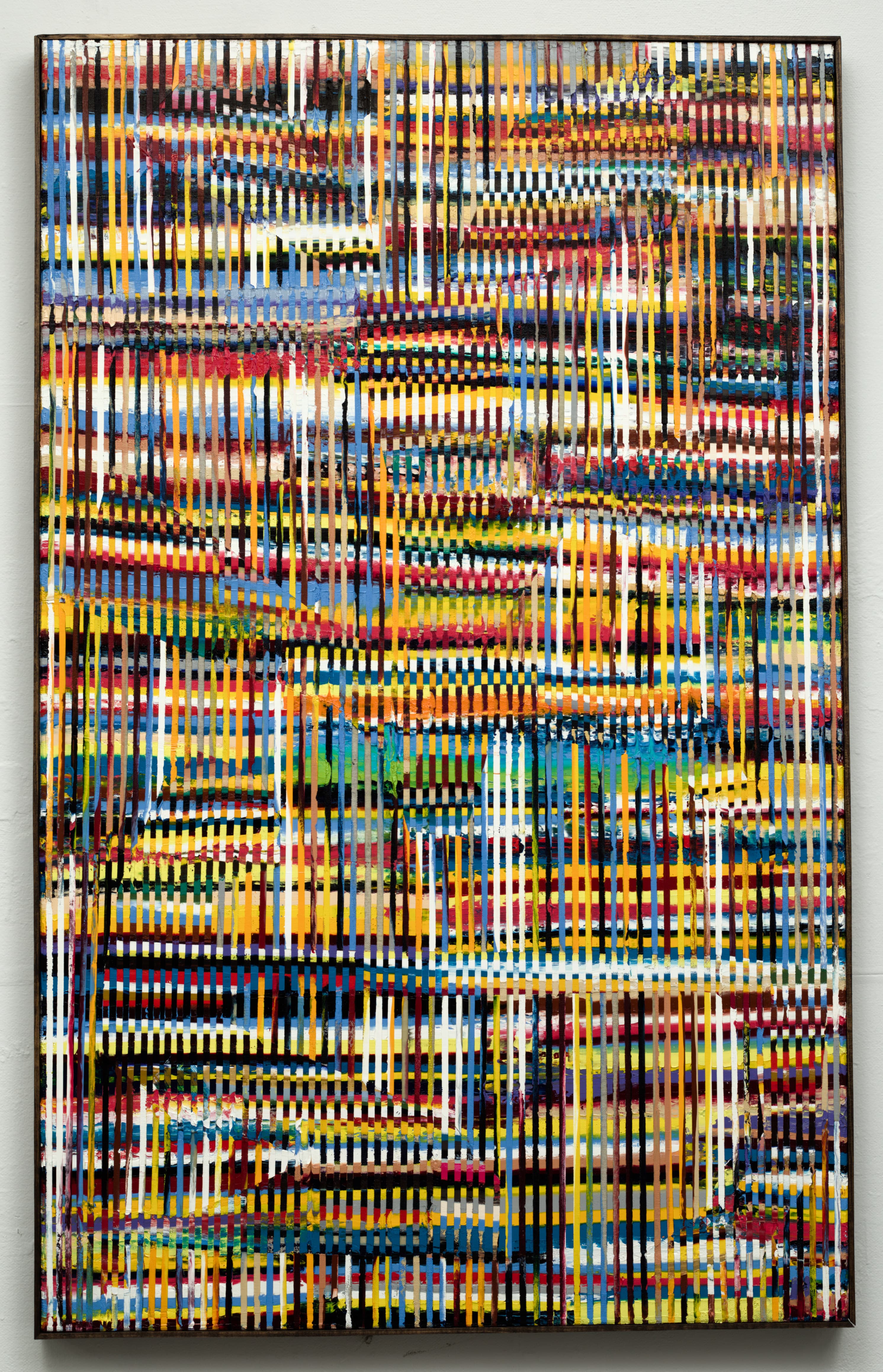 Abstract painting by Zack Goulet
