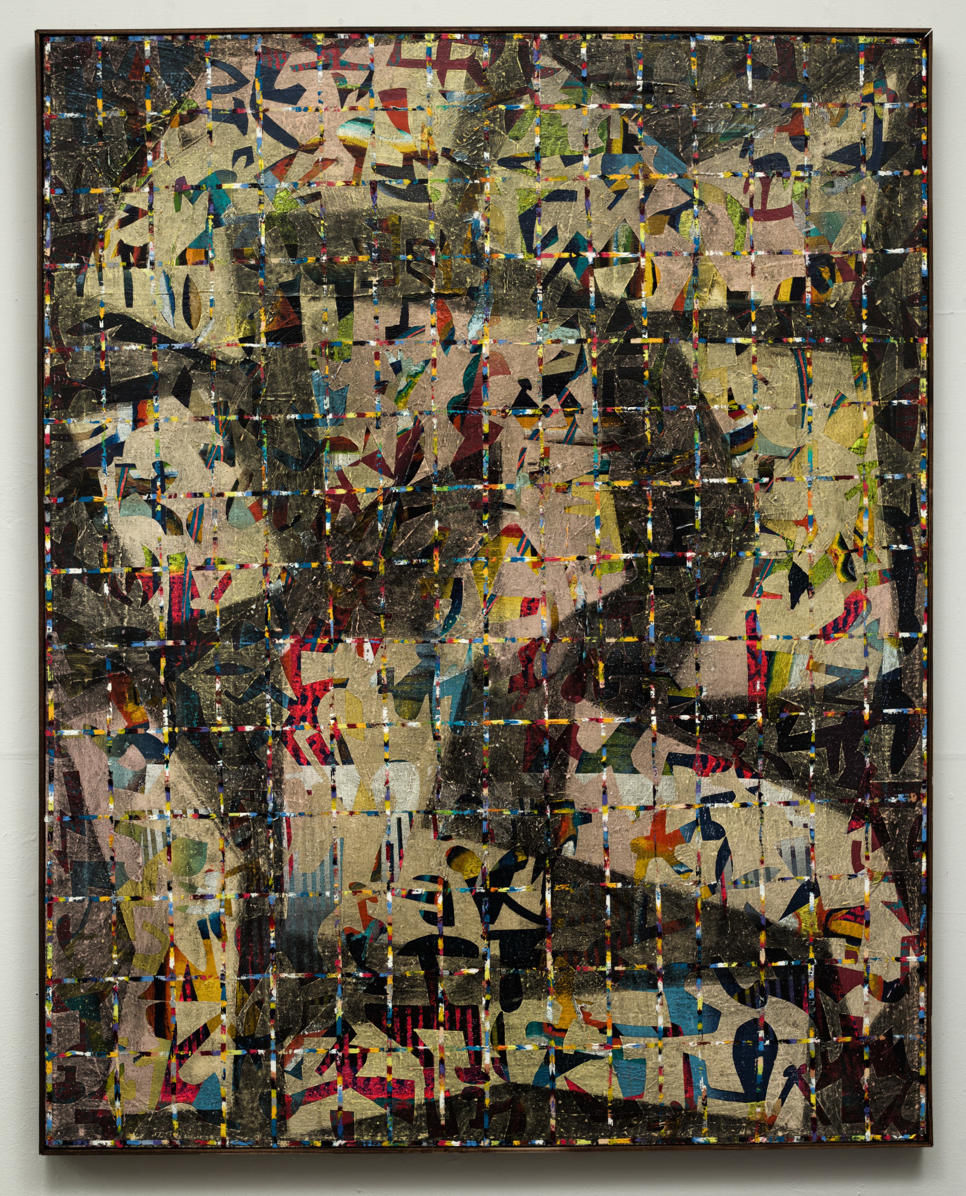 Abstract painting by Zack Goulet
