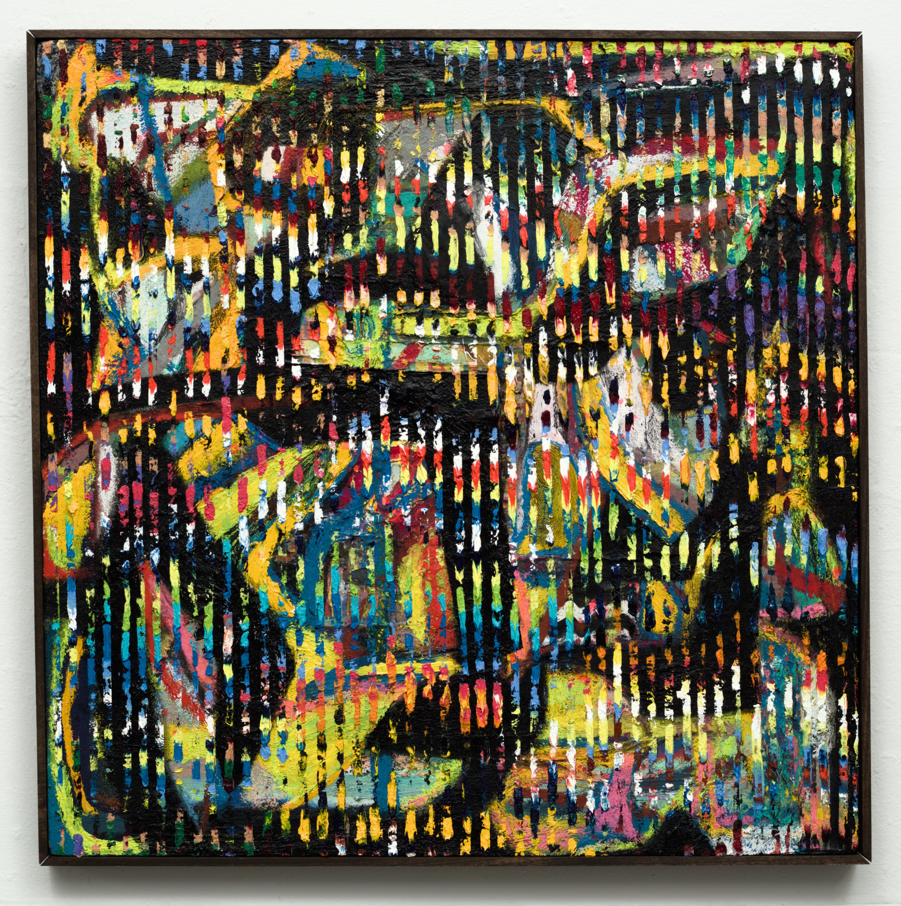 Abstract painting by Zack Goulet