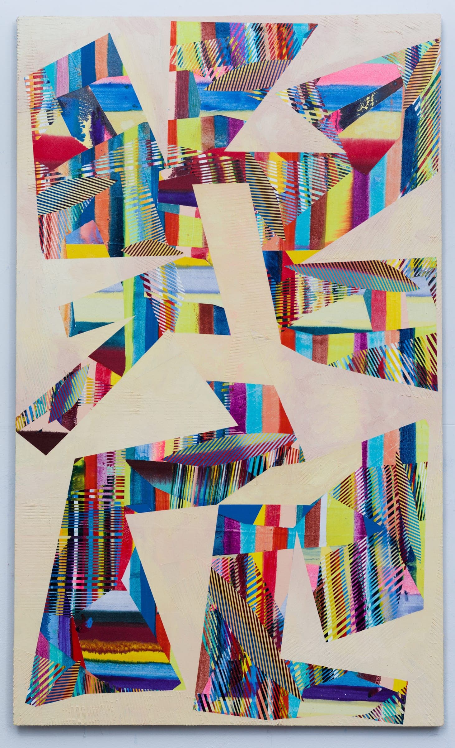 Abstract painting by Zack Goulet