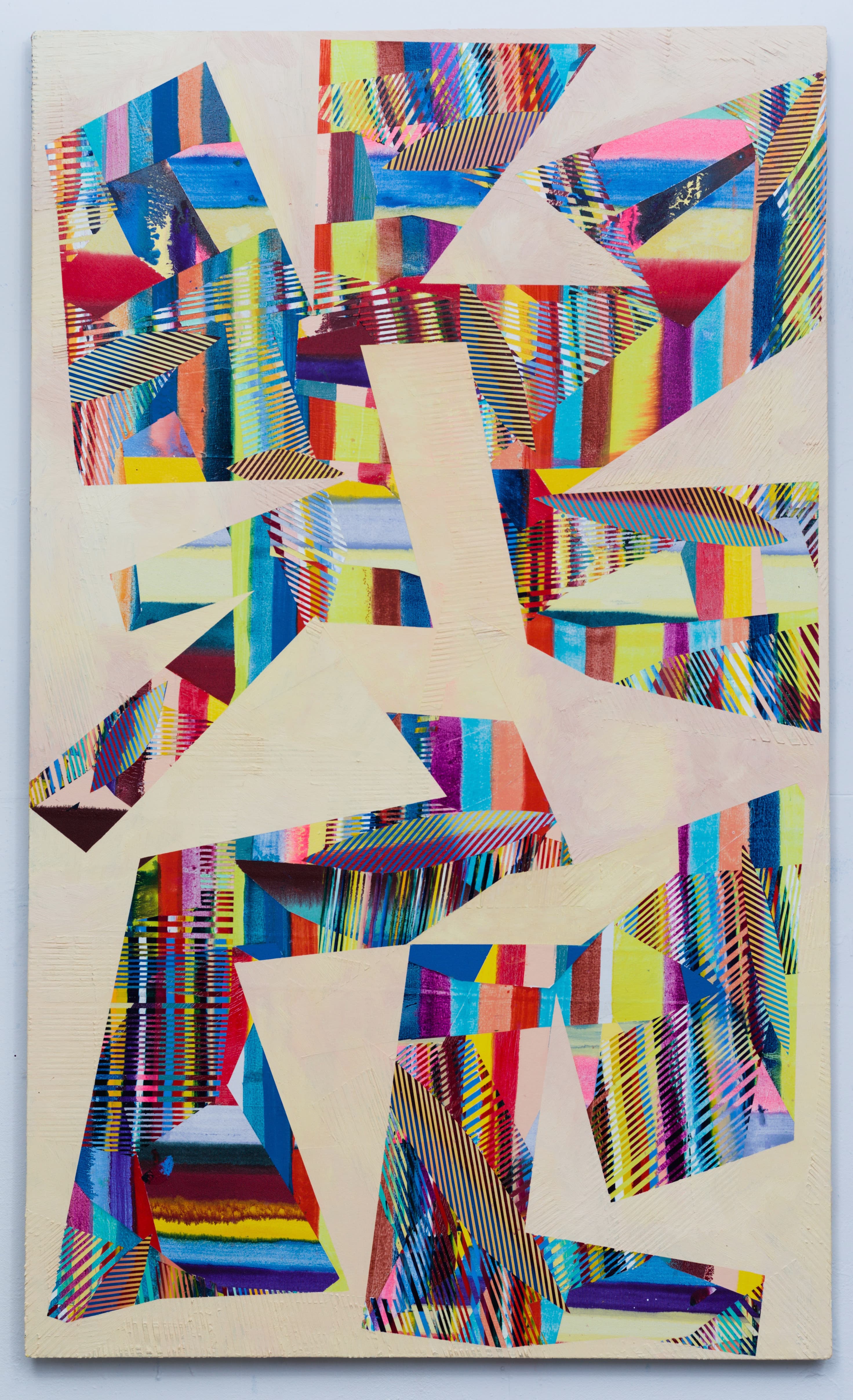 Abstract painting by Zack Goulet