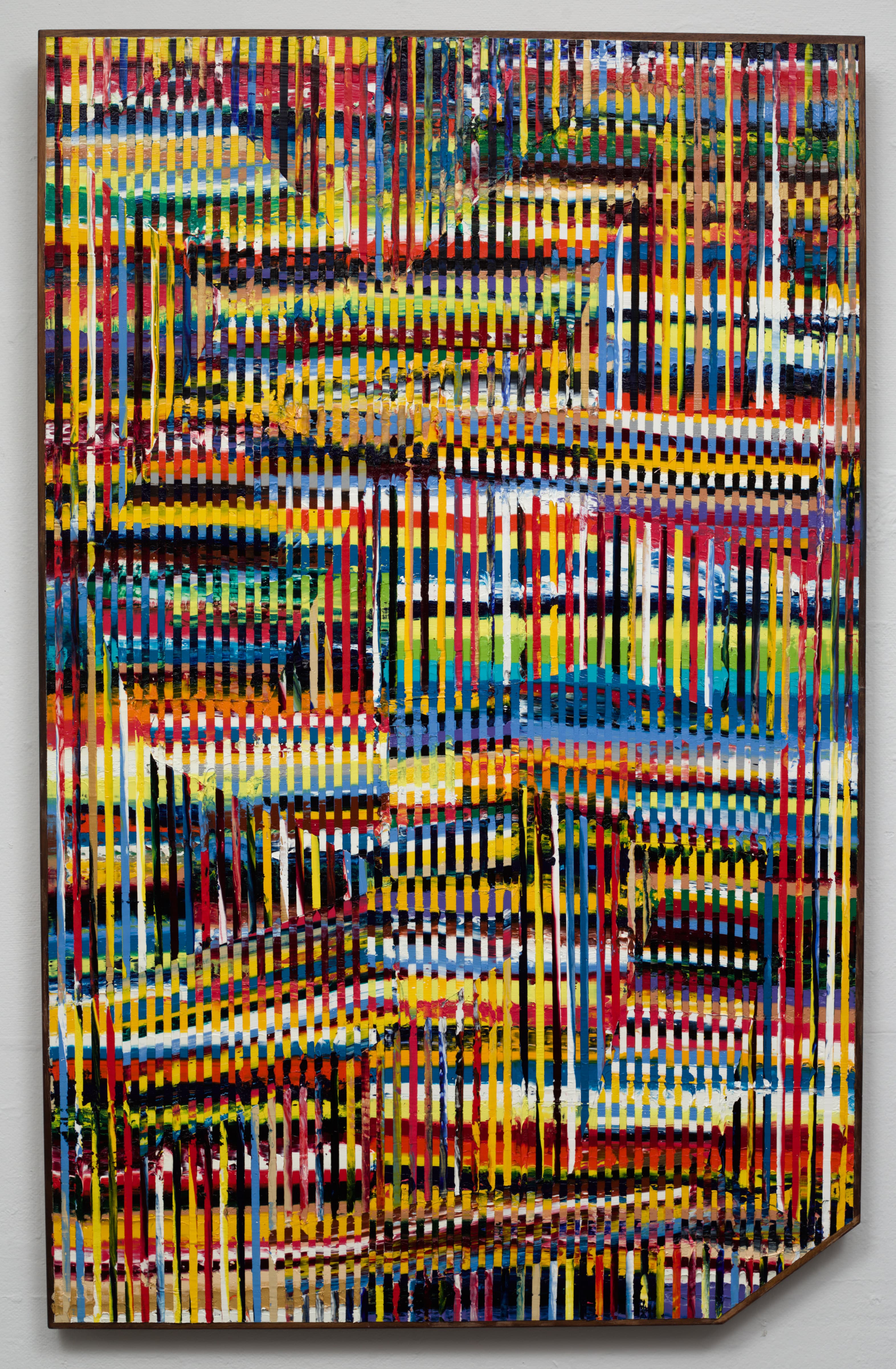 Abstract painting by Zack Goulet