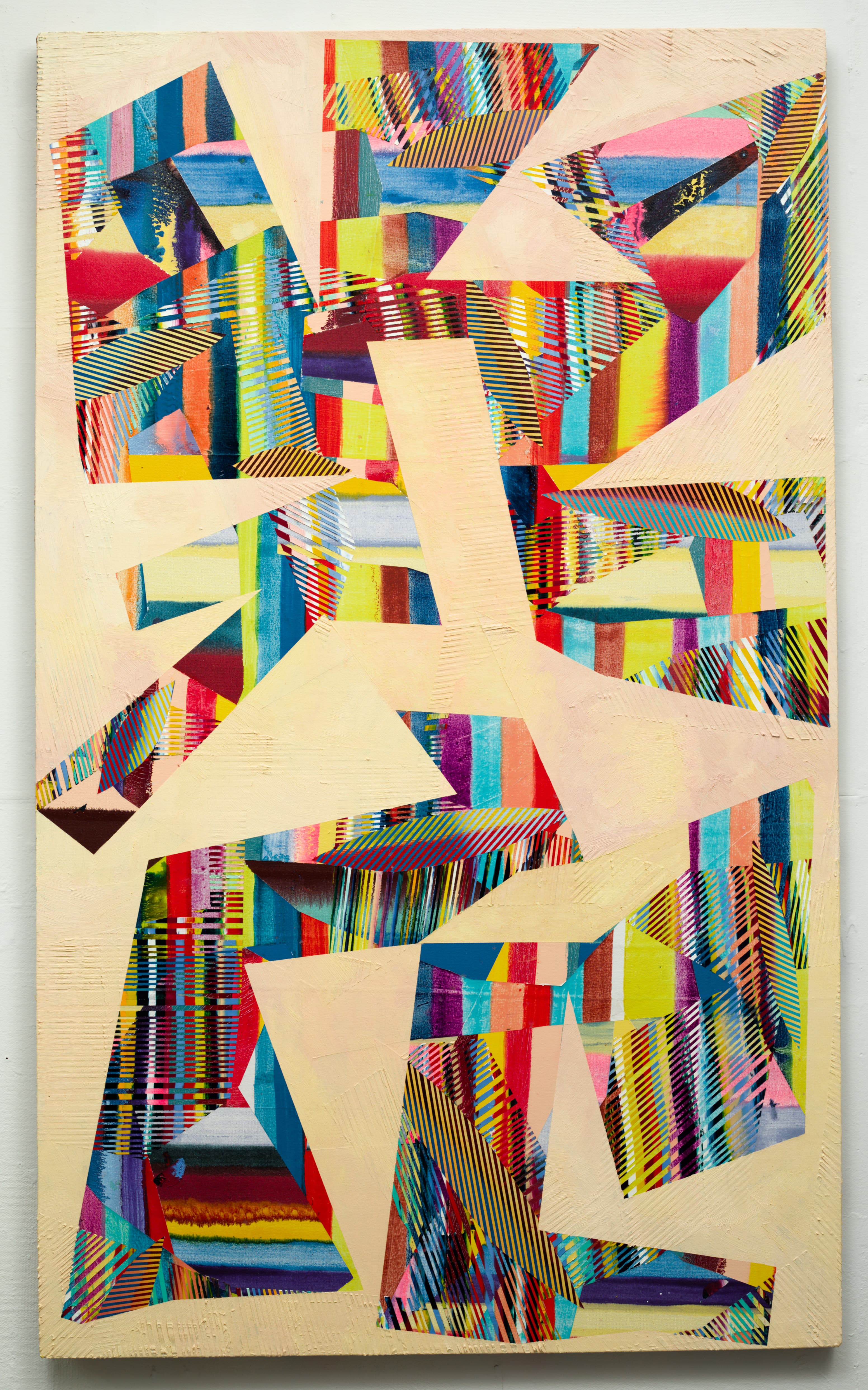 Abstract painting by Zack Goulet