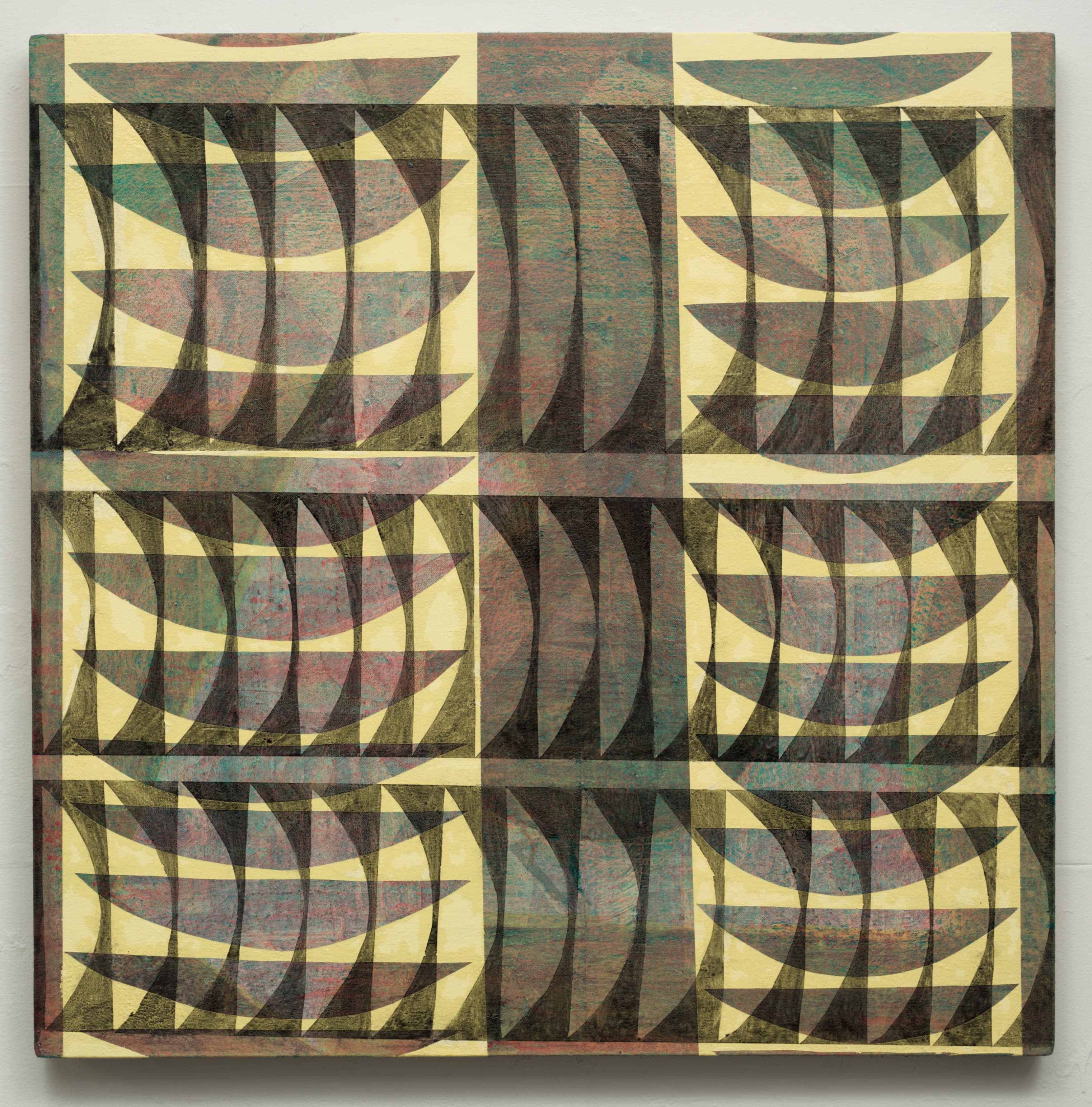 Abstract painting by Zack Goulet