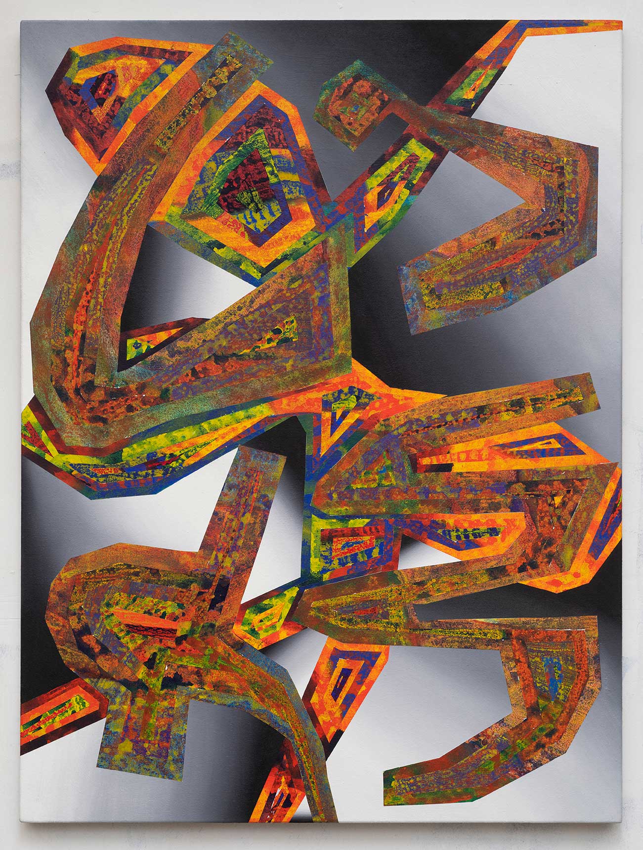 Abstract paintings and artwork from 2019 collection by Zack Goulet