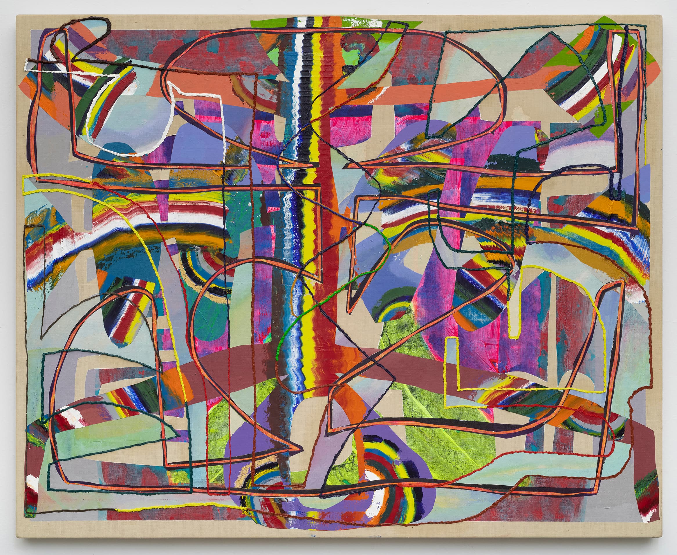 Abstract paintings and artwork from 2020 collection by Zack Goulet