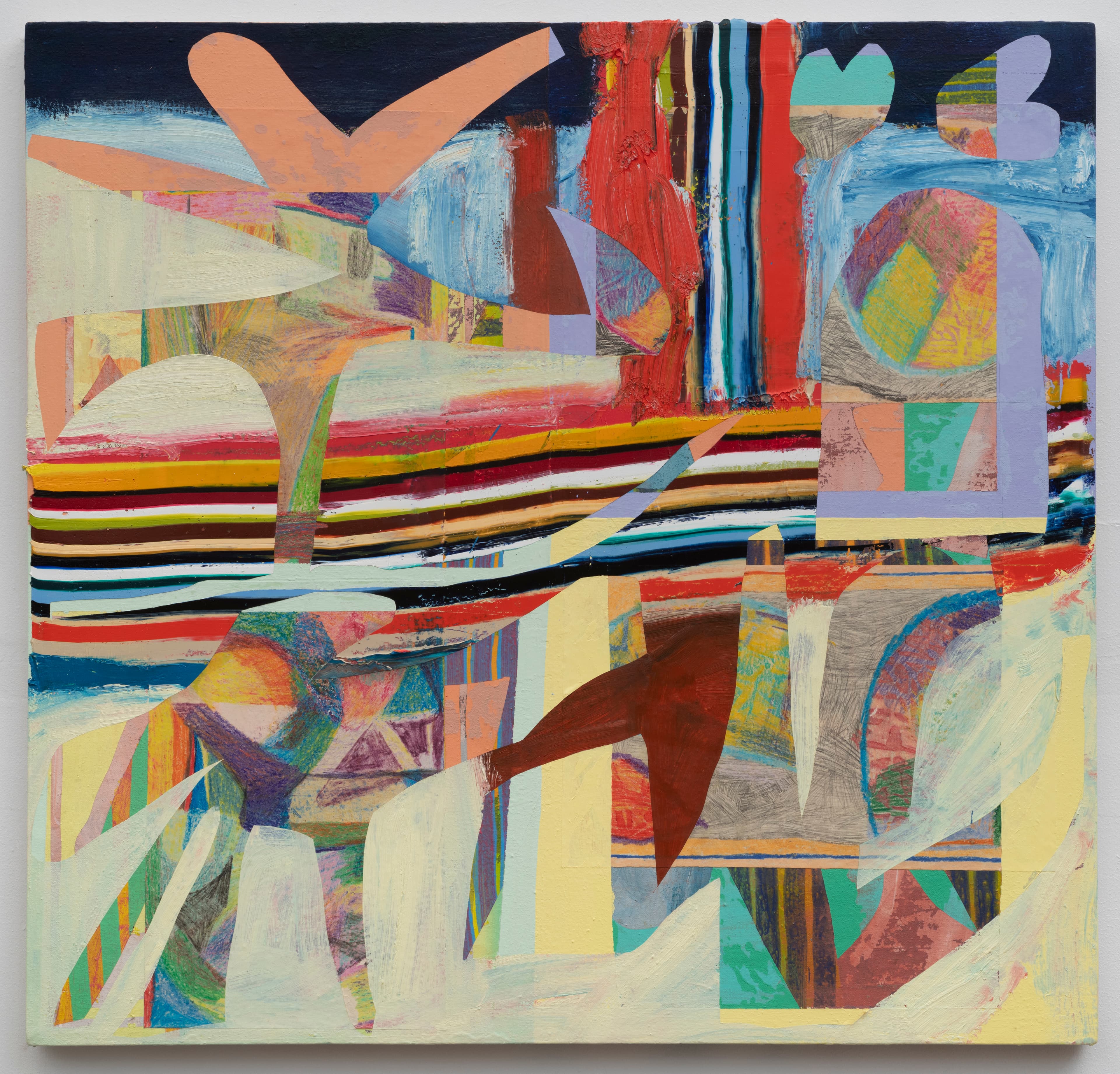 Abstract paintings and artwork from 2021 collection by Zack Goulet