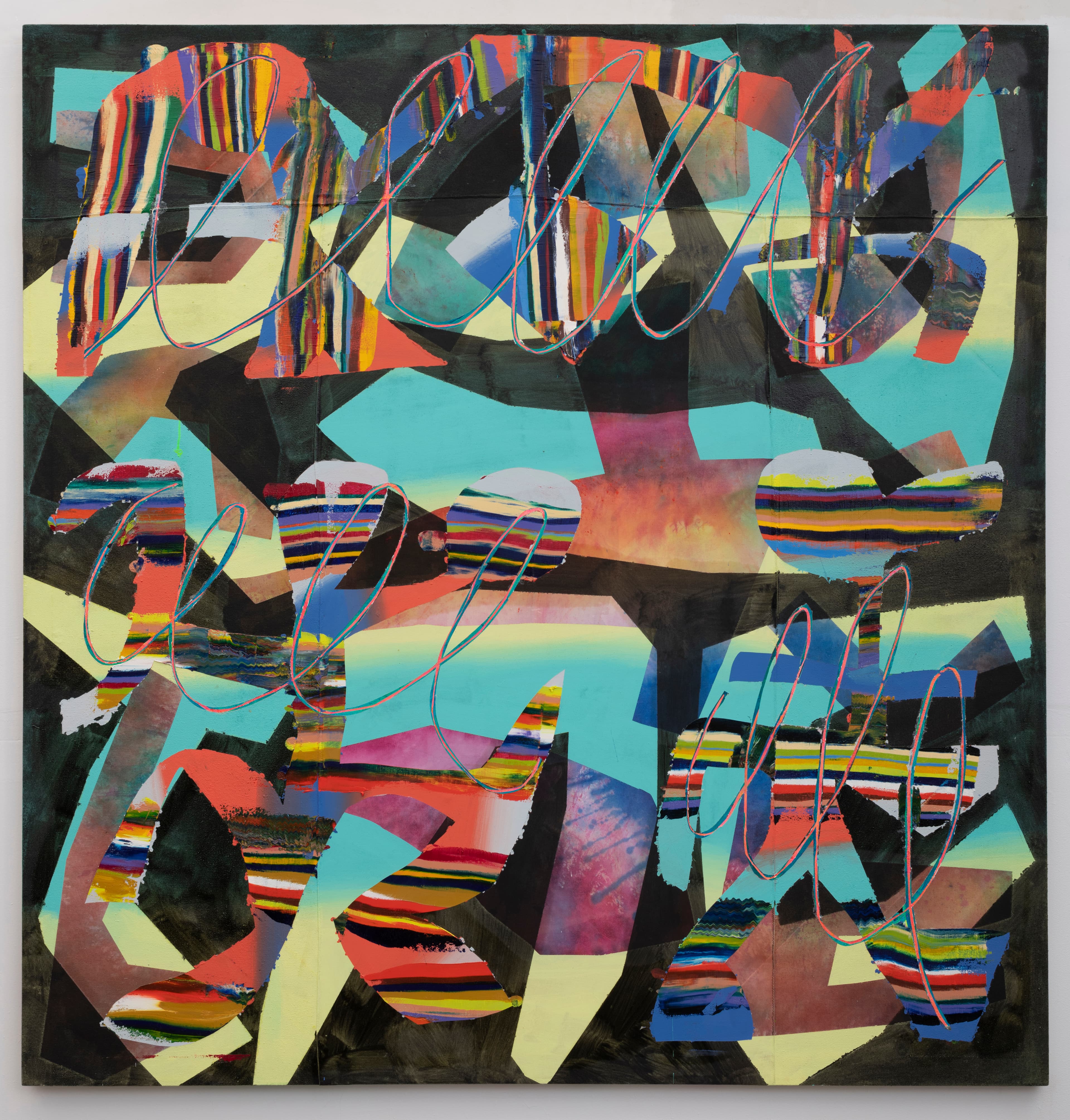 Abstract paintings and artwork from 2021 collection by Zack Goulet