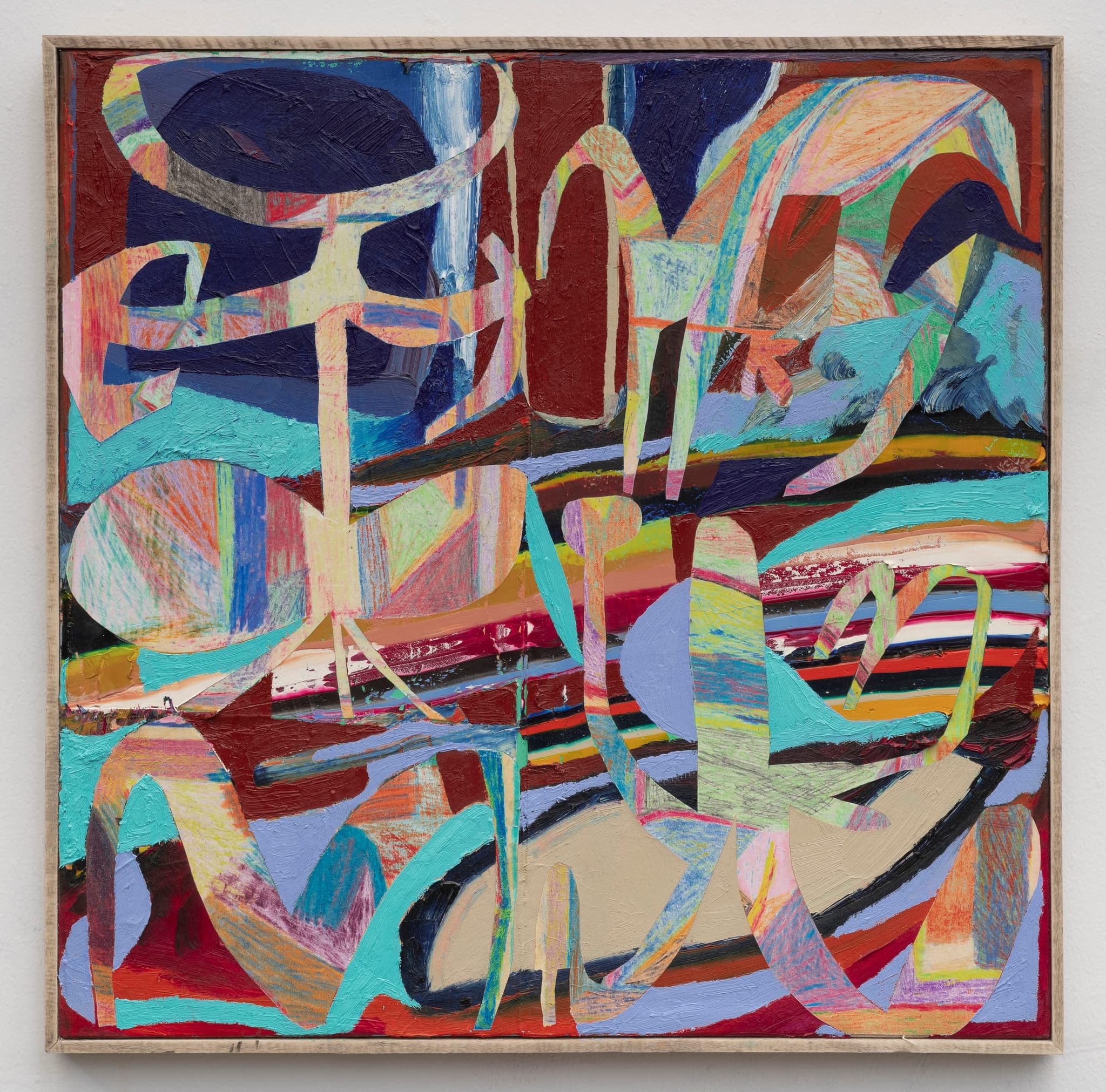 Abstract paintings and artwork from 2022 collection by Zack Goulet