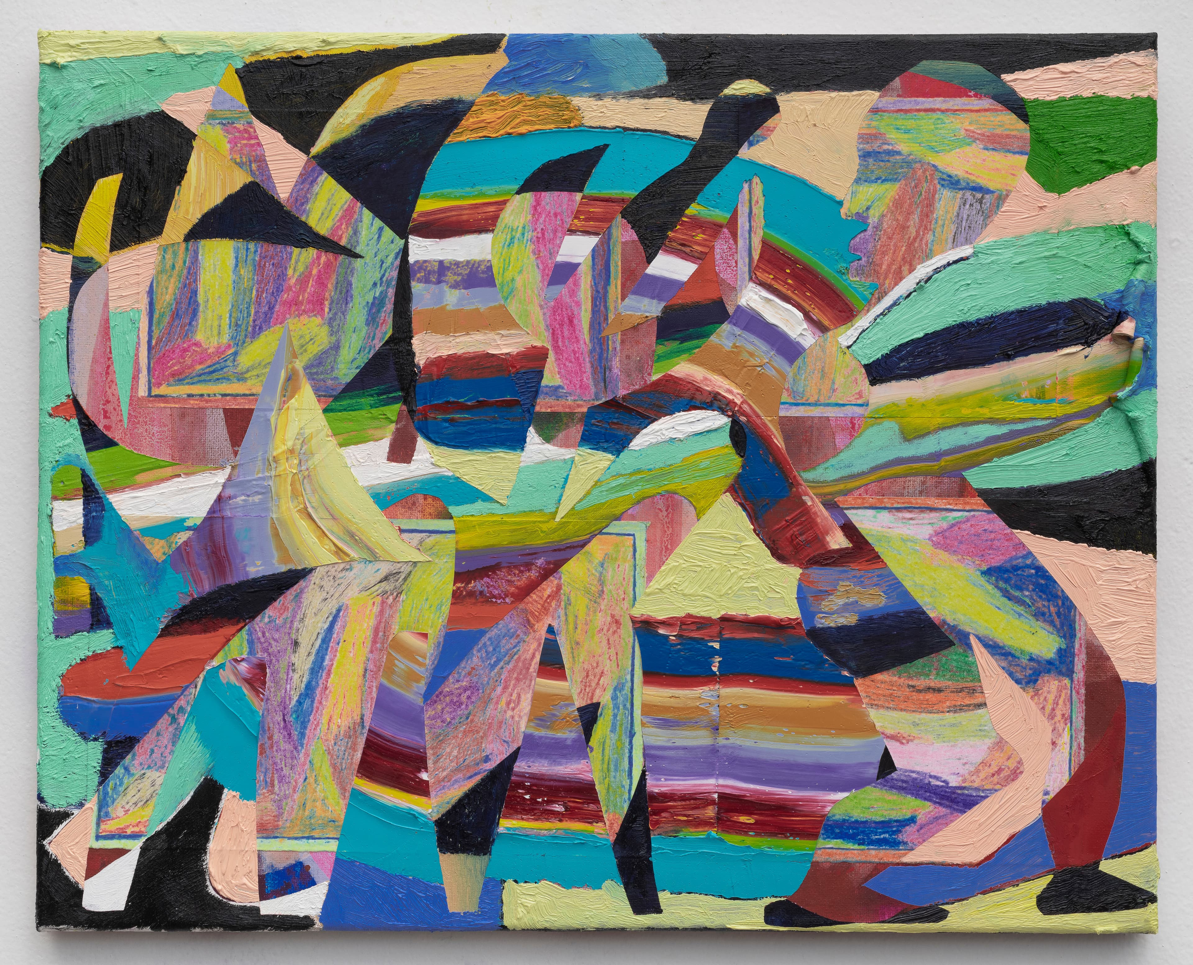 Abstract paintings and artwork from 2022 collection by Zack Goulet