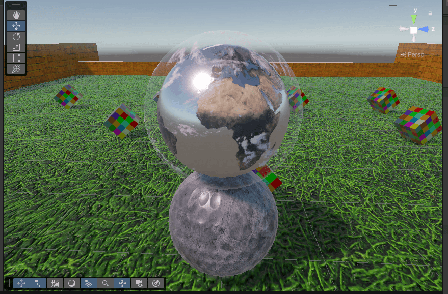 Experiments in Unity making a Simple Ball game.